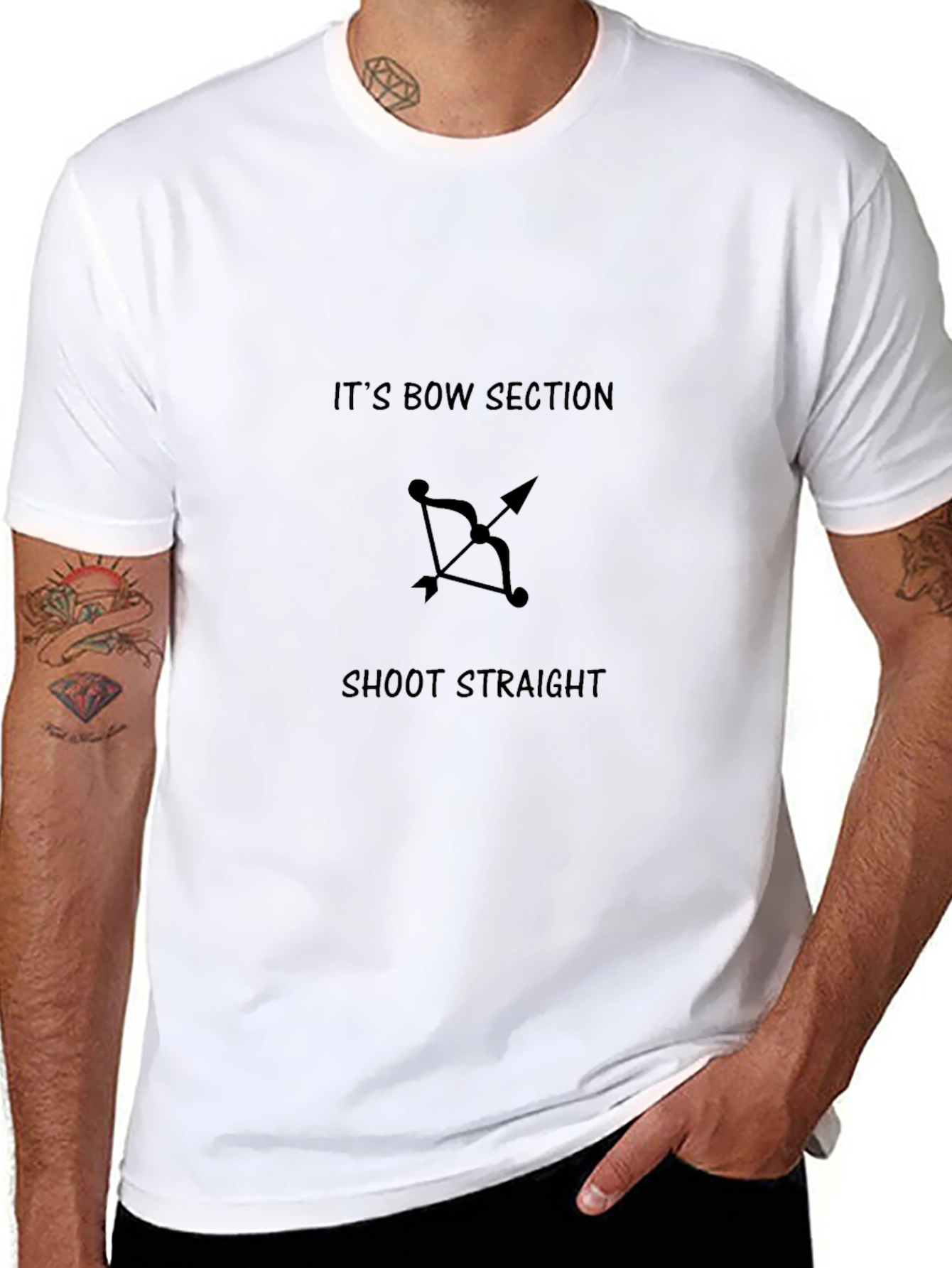 Its Bow Section T-Shirt