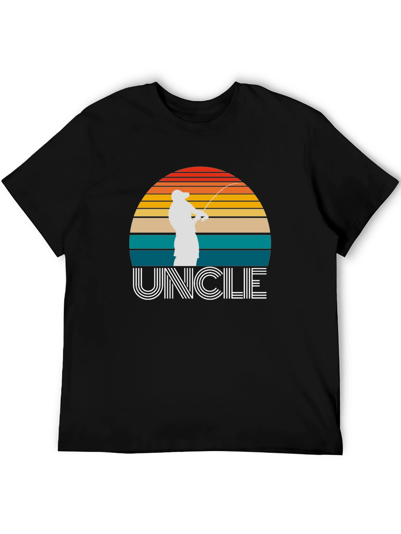 Retro Fishing Uncle T-Shirt