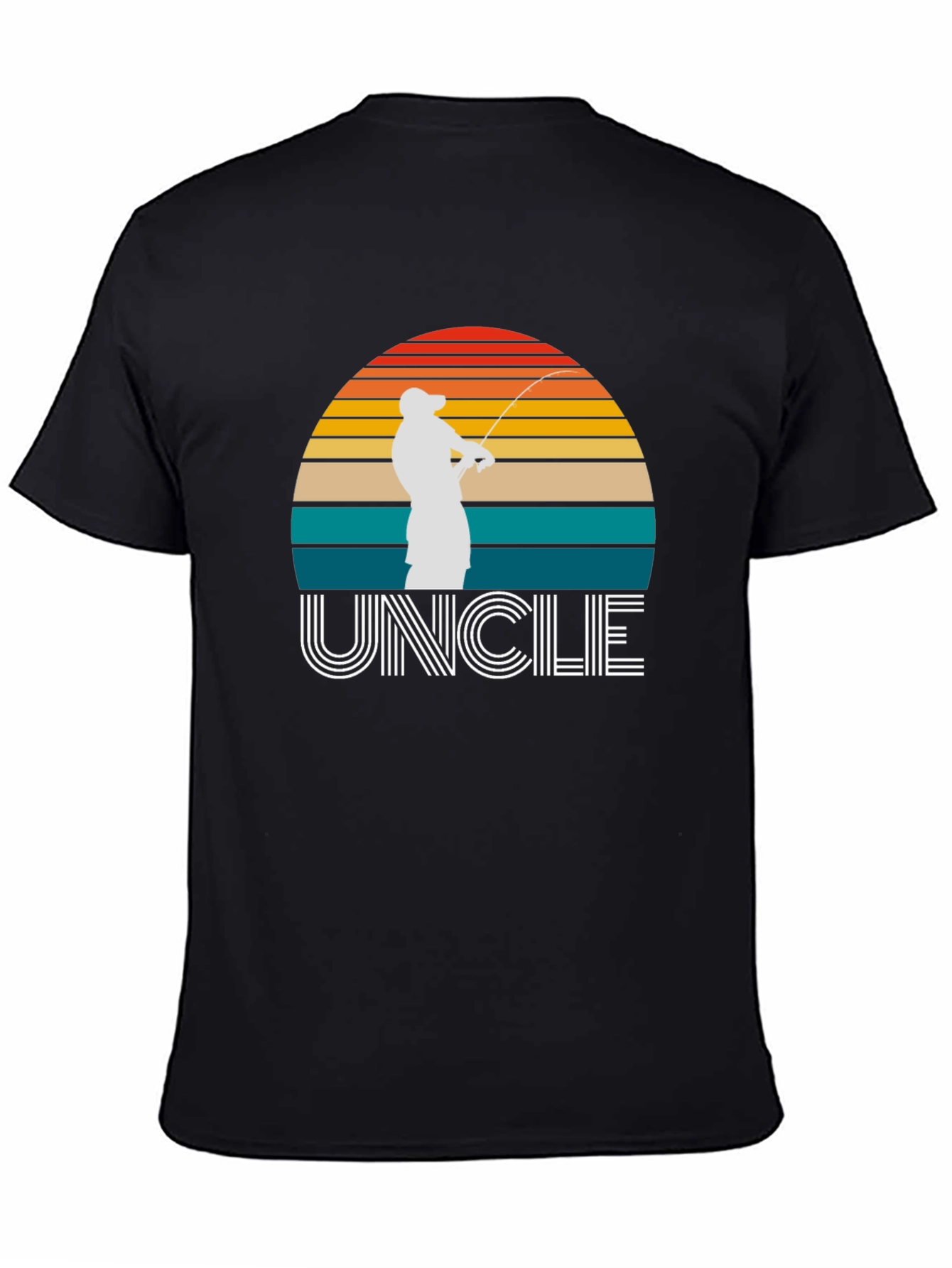 Retro Fishing Uncle T-Shirt