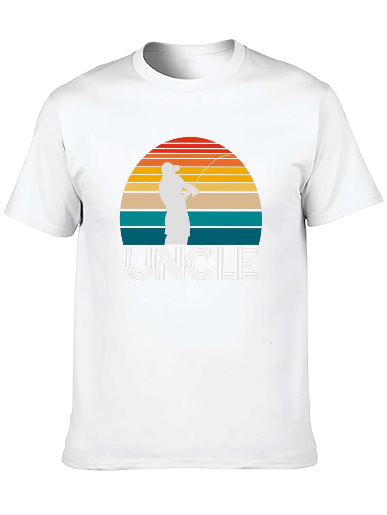Retro Fishing Uncle T-Shirt