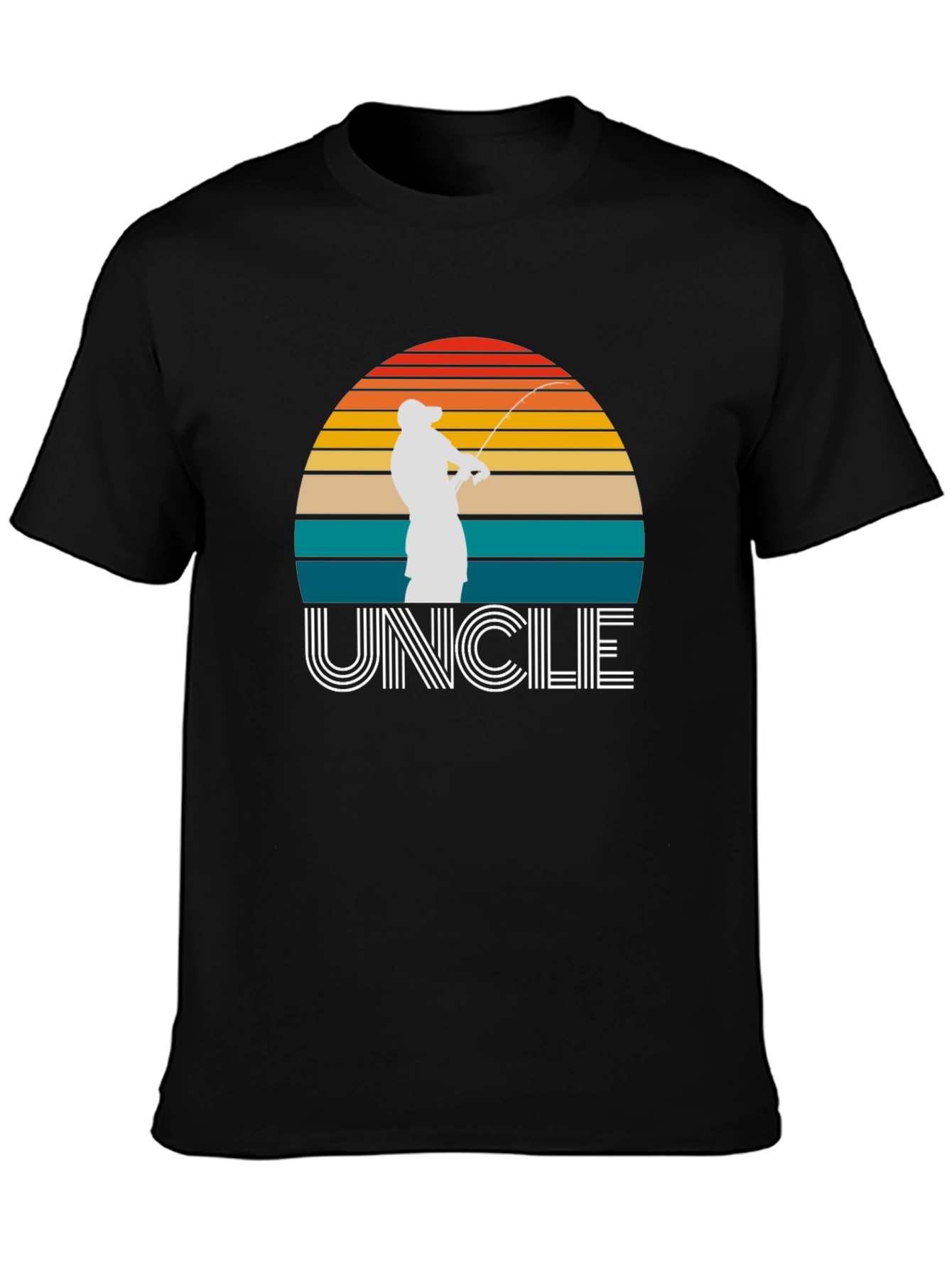 Retro Fishing Uncle T-Shirt