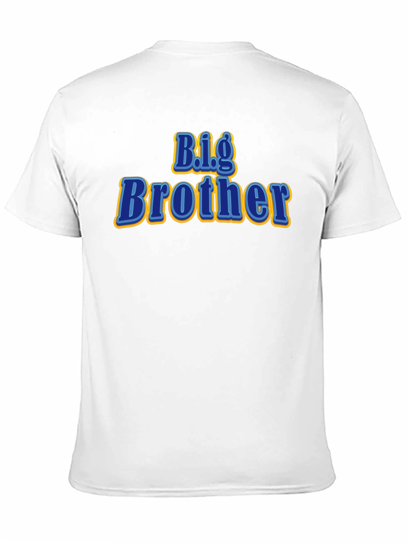 Big Brother Graphic Tee - Black Cotton T-Shirt