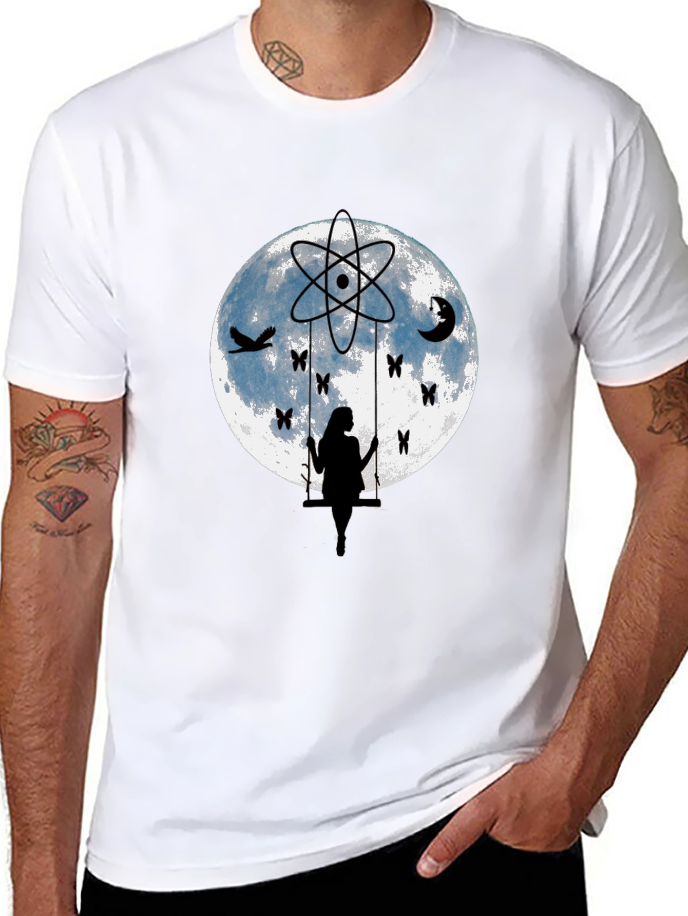 Moon Swing Graphic T-Shirt