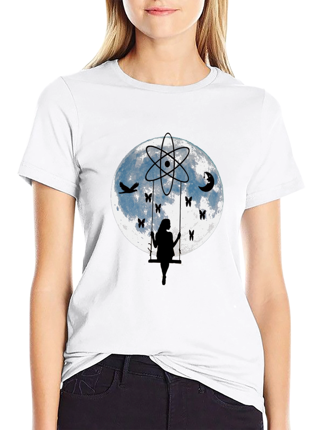 Moon Swing Graphic T-Shirt
