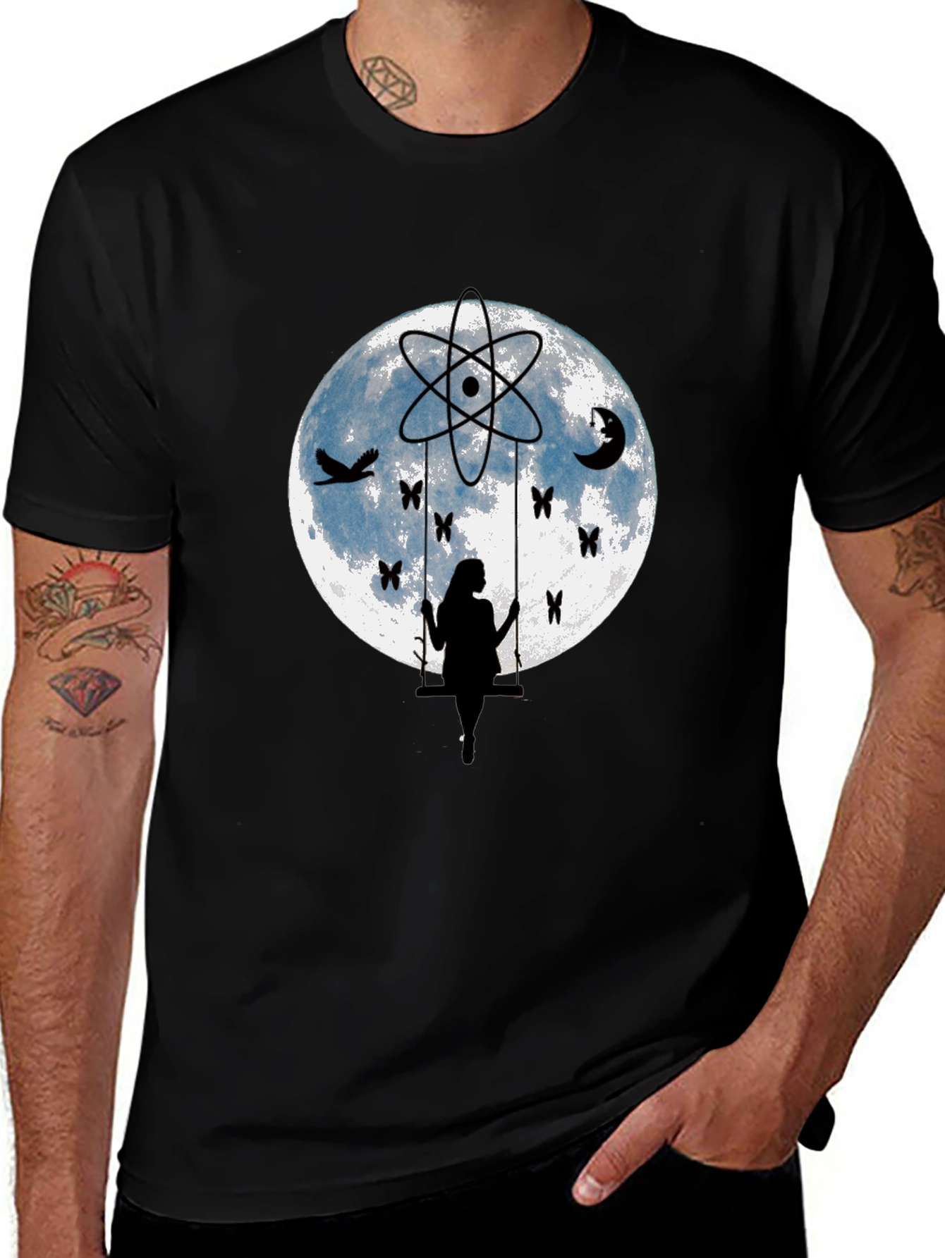 Moon Swing Graphic T-Shirt