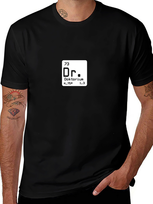 Doktorium Periodic Table Black T-Shirt