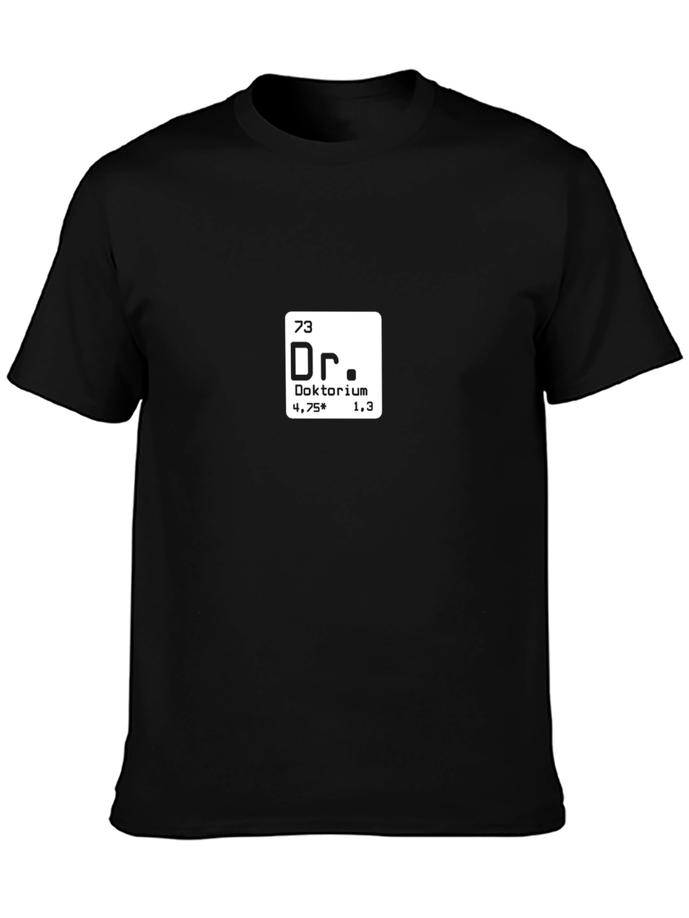 Doktorium Periodic Table Black T-Shirt