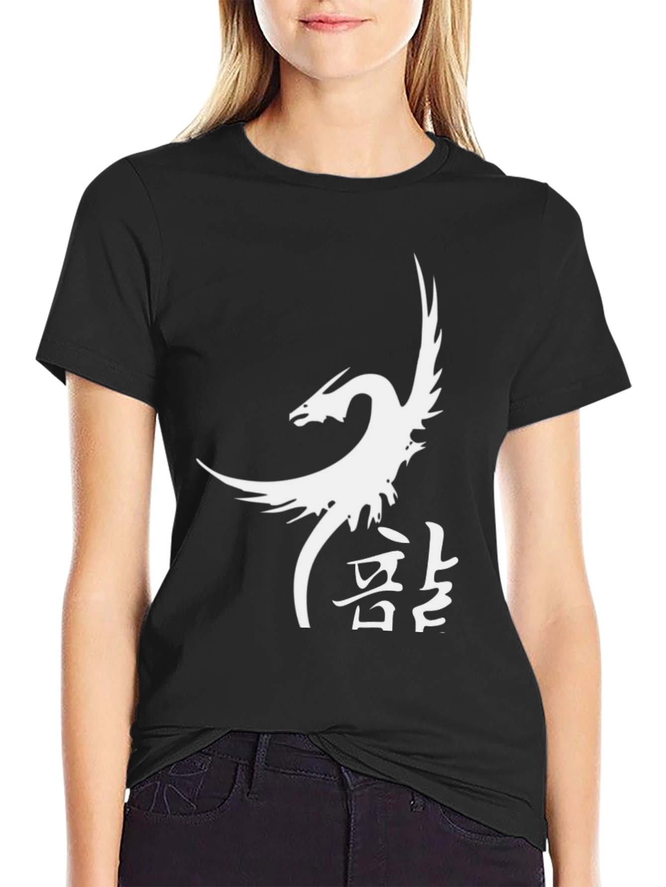 Phoenix Graphic Tee - Mens Black T-Shirt