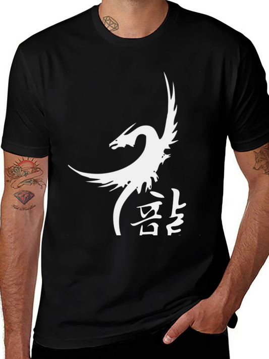 Phoenix Graphic Tee - Mens Black T-Shirt