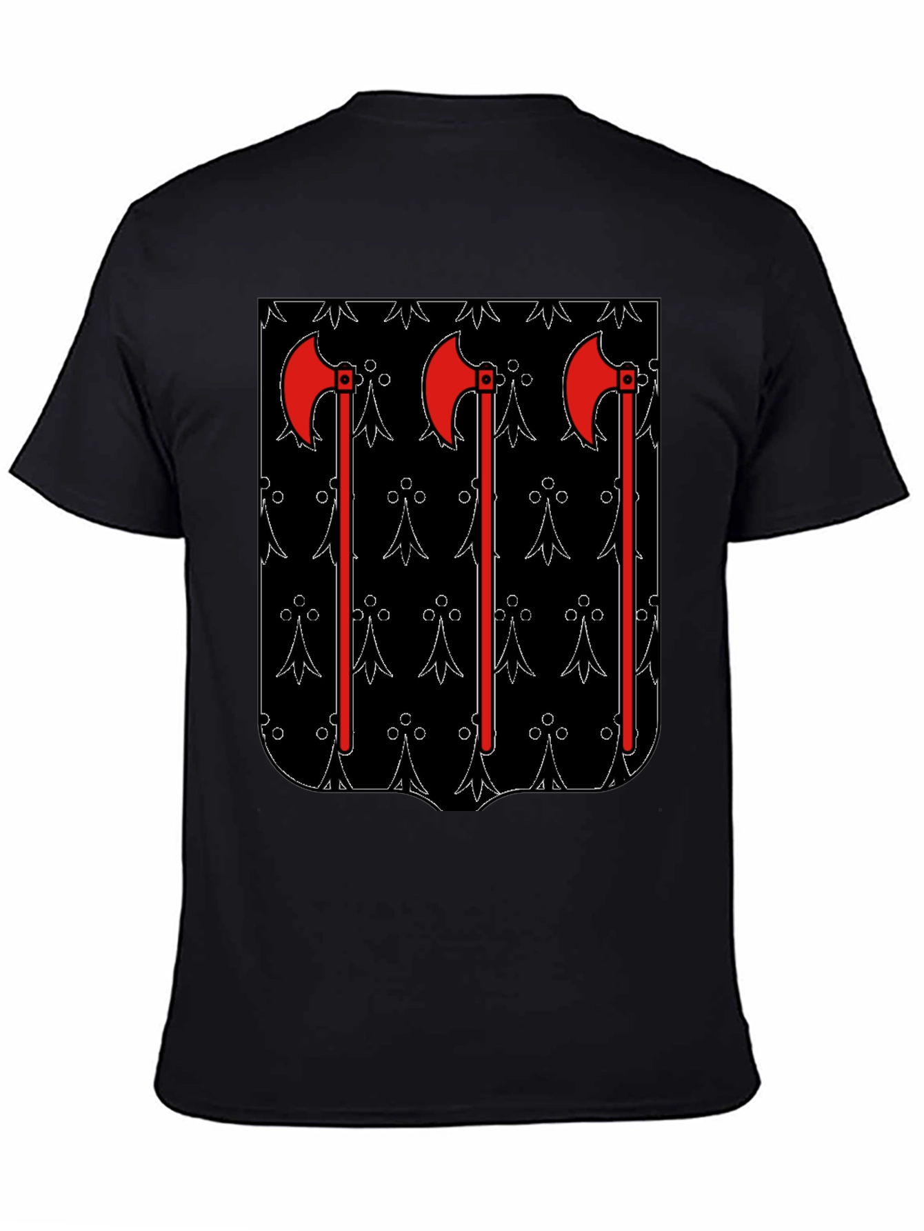 Brittany Axes T-Shirt - Black