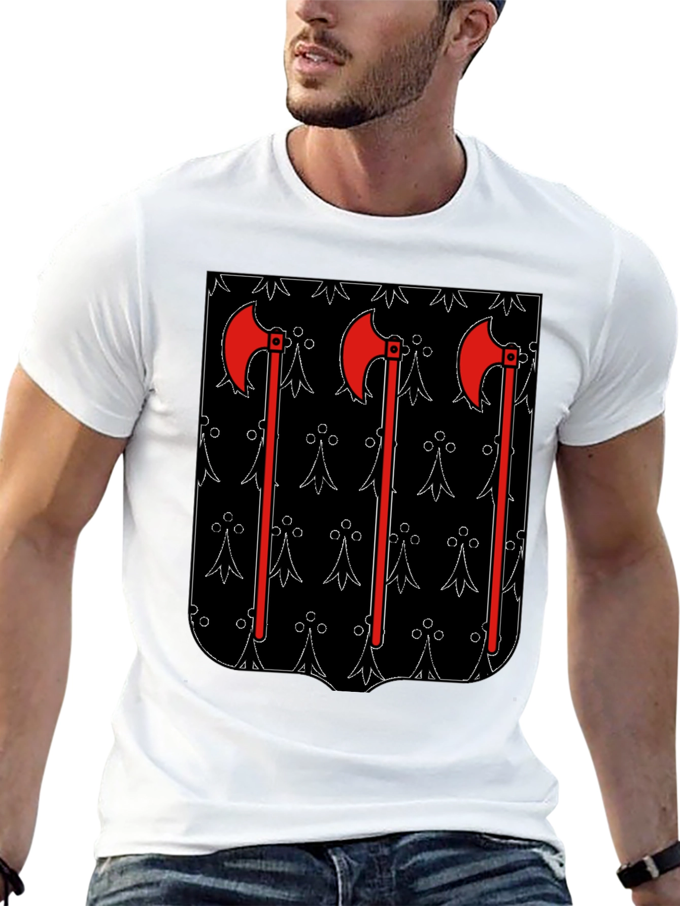 Brittany Axes T-Shirt - Black