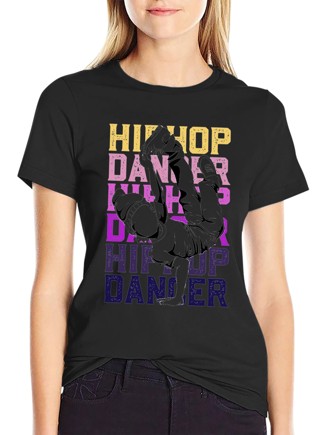 Hip Hop Dancer Graphic T-Shirt