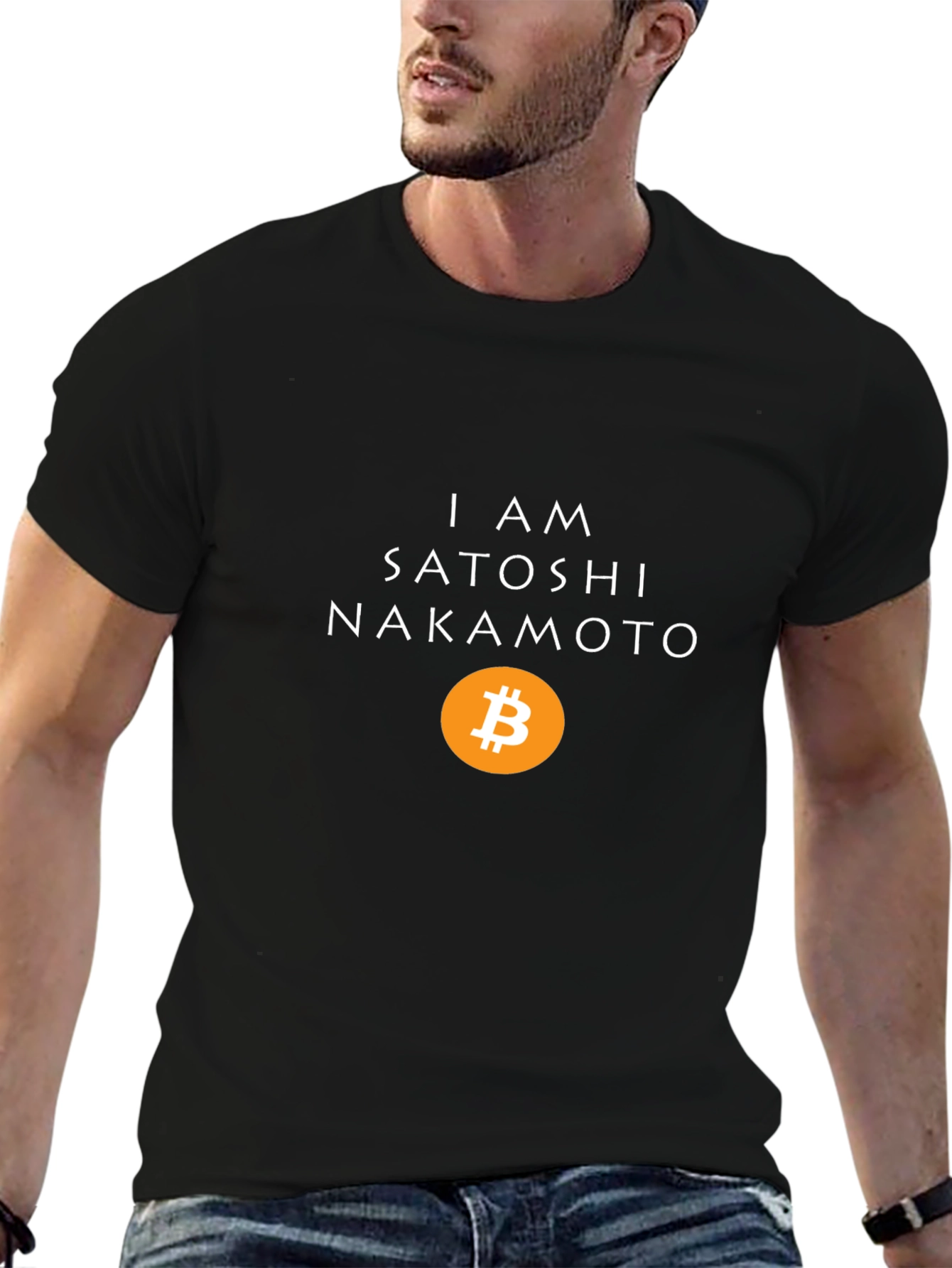 I AM Satoshi Nakamoto Bitcoin Crypto T-Shirt