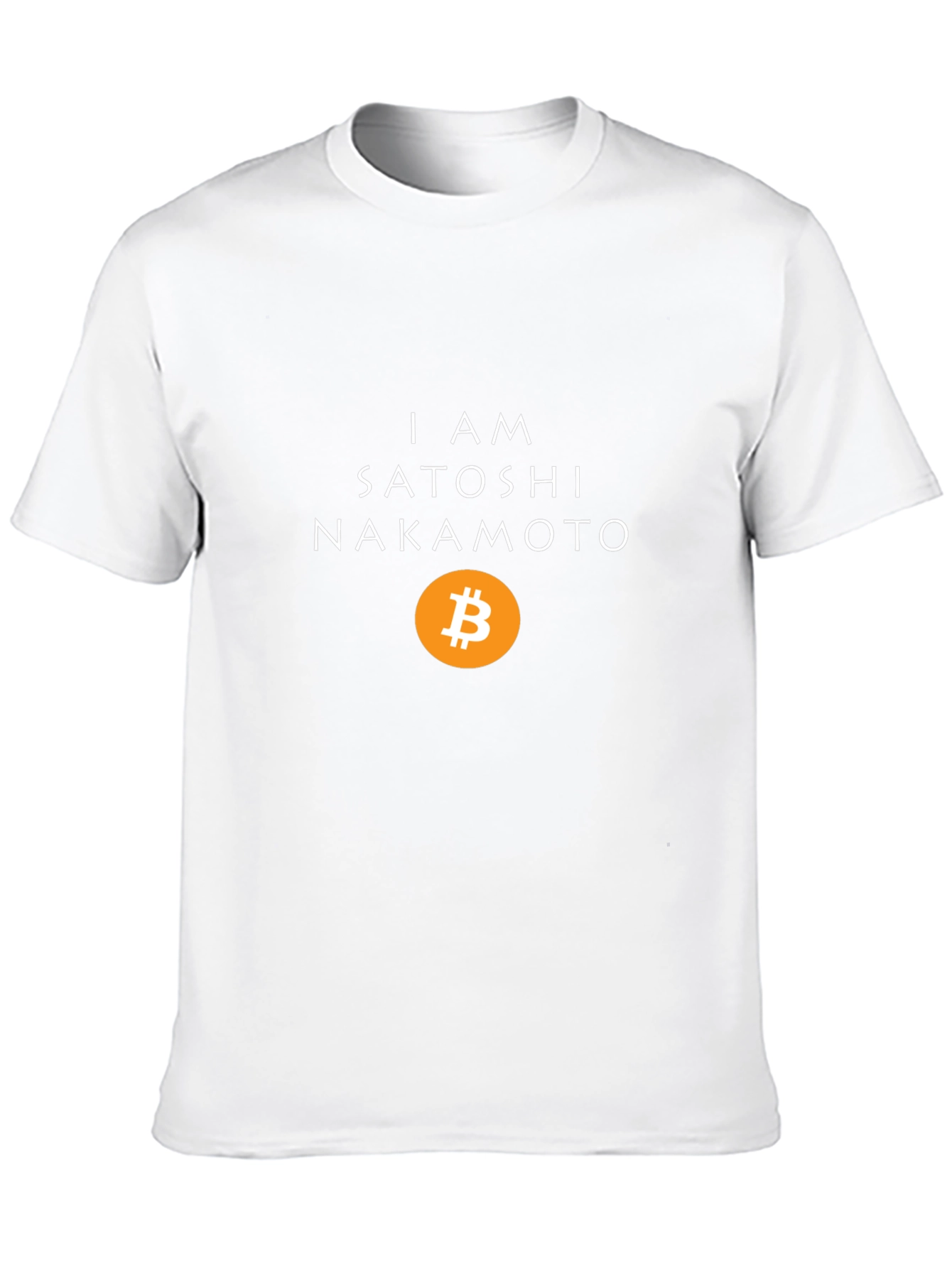 I AM Satoshi Nakamoto Bitcoin Crypto T-Shirt