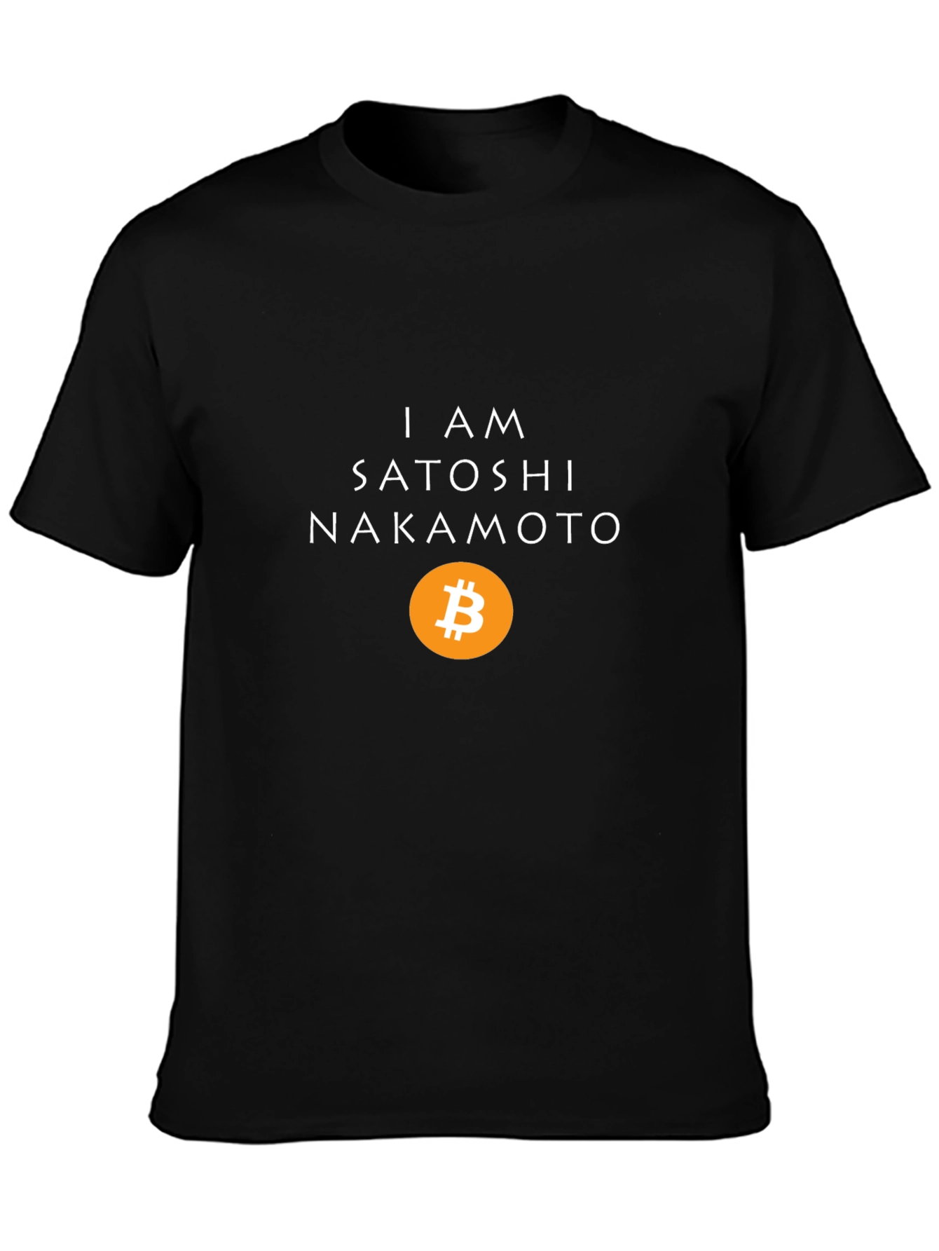 I AM Satoshi Nakamoto Bitcoin Crypto T-Shirt