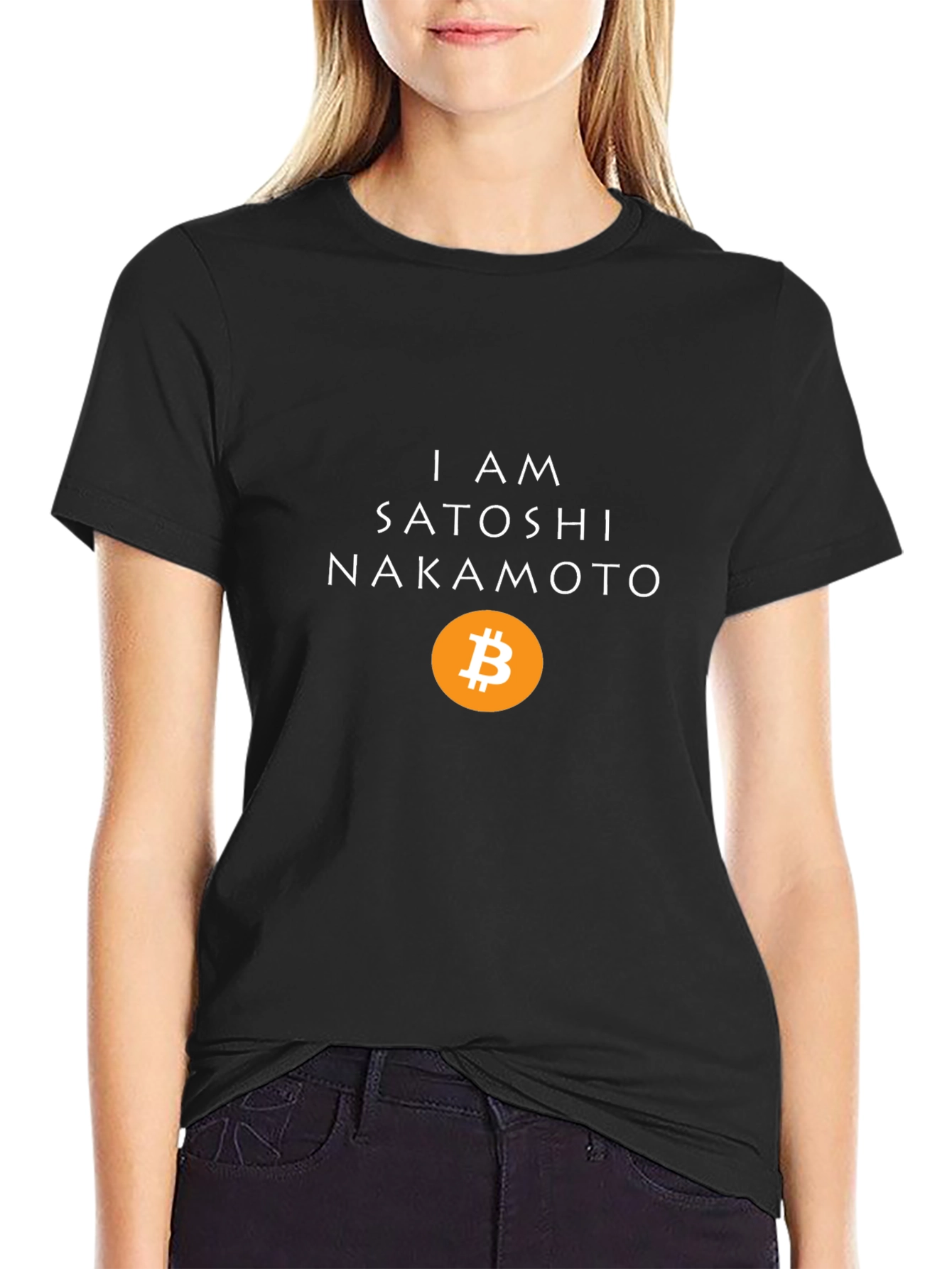 I AM Satoshi Nakamoto Bitcoin Crypto T-Shirt