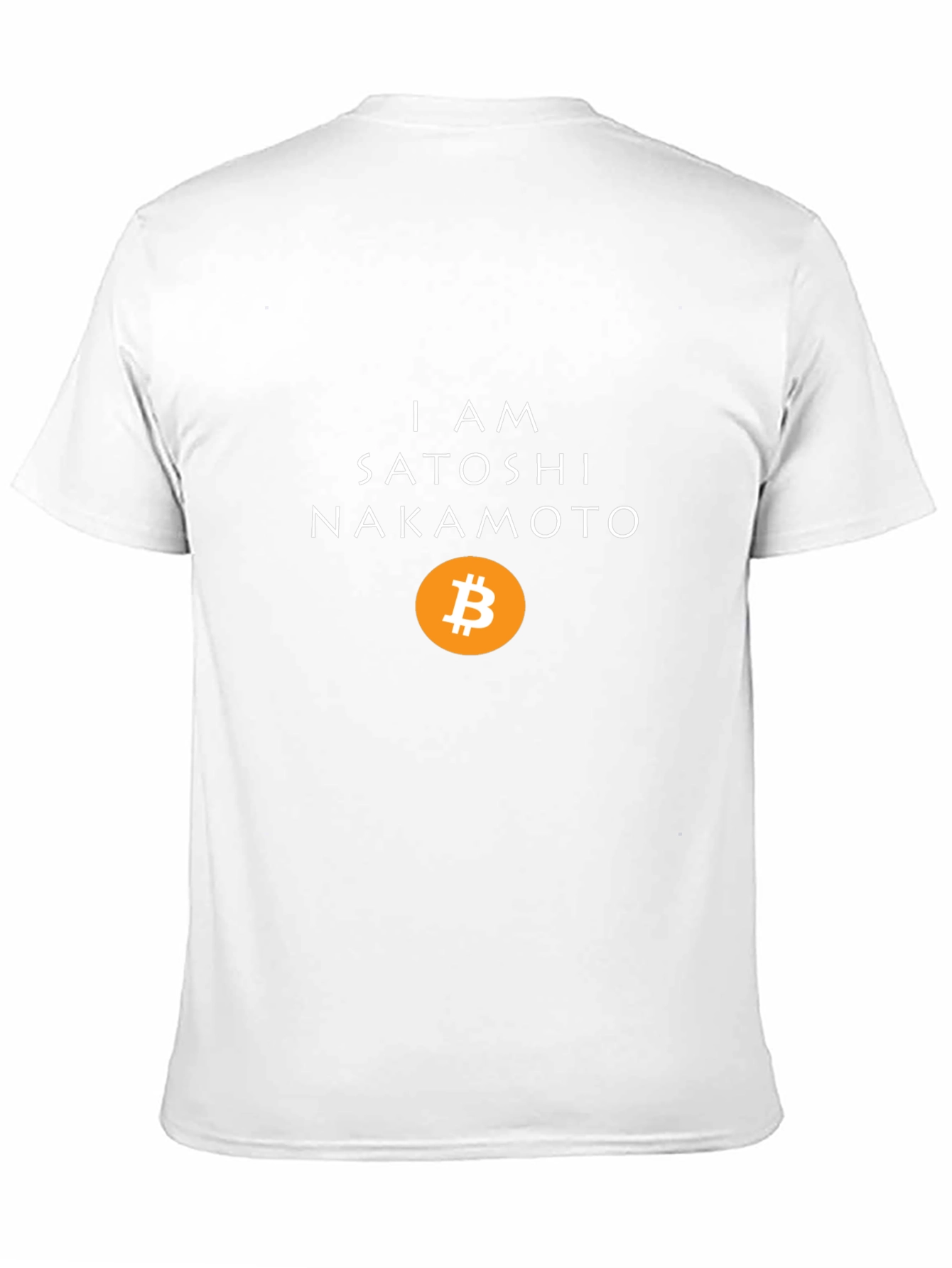 I AM Satoshi Nakamoto Bitcoin Crypto T-Shirt