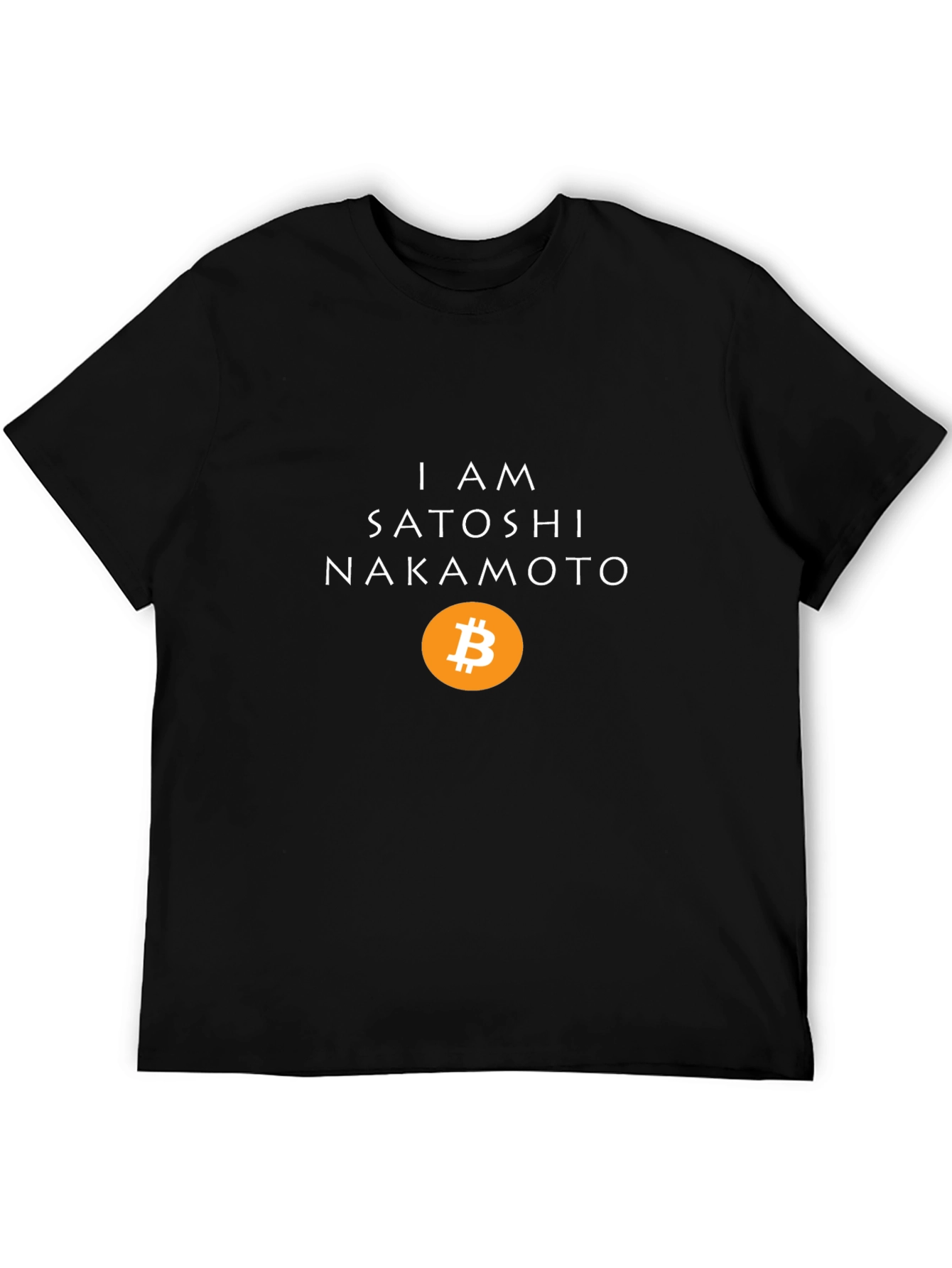 I AM Satoshi Nakamoto Bitcoin Crypto T-Shirt