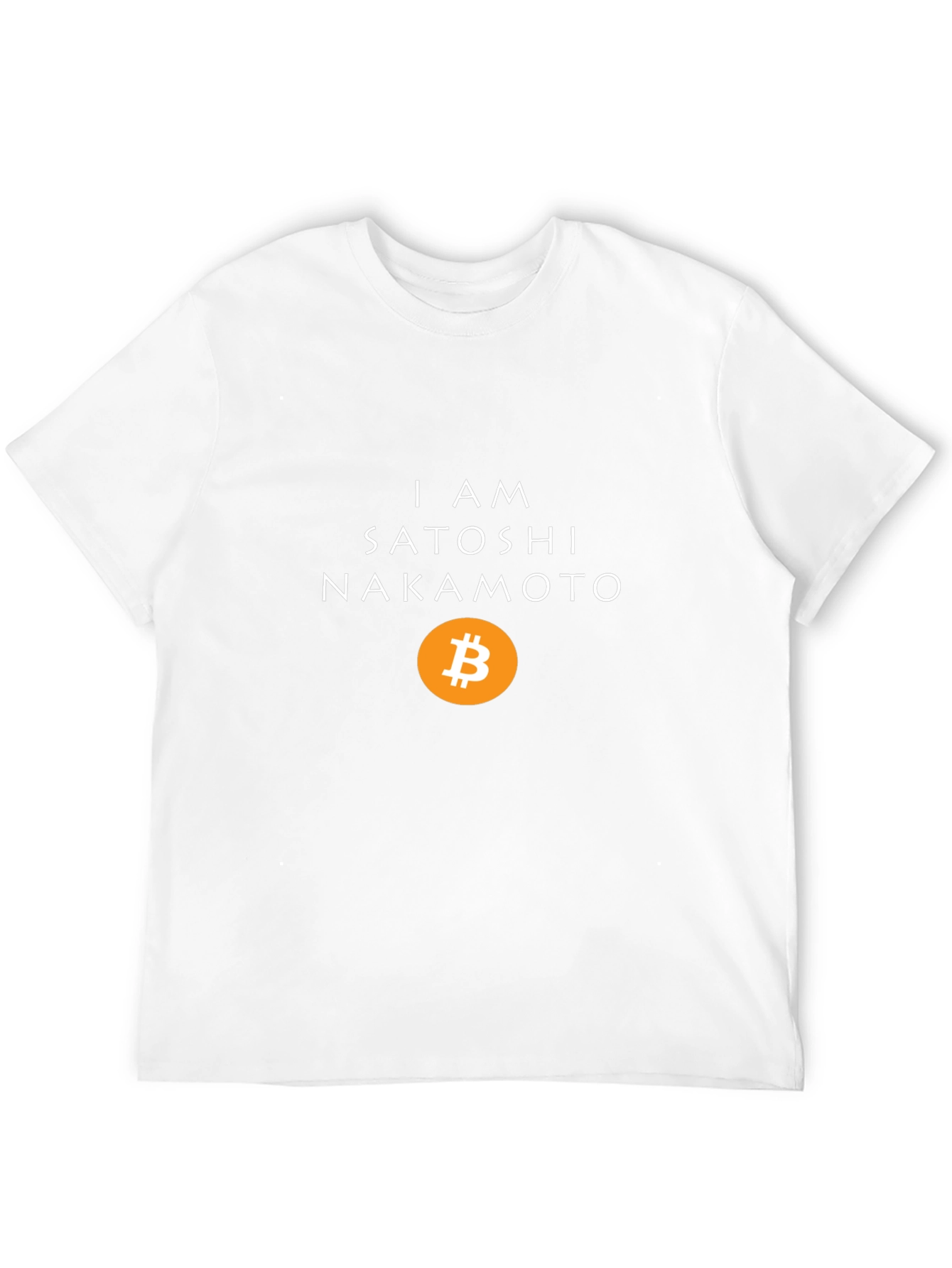 I AM Satoshi Nakamoto Bitcoin Crypto T-Shirt