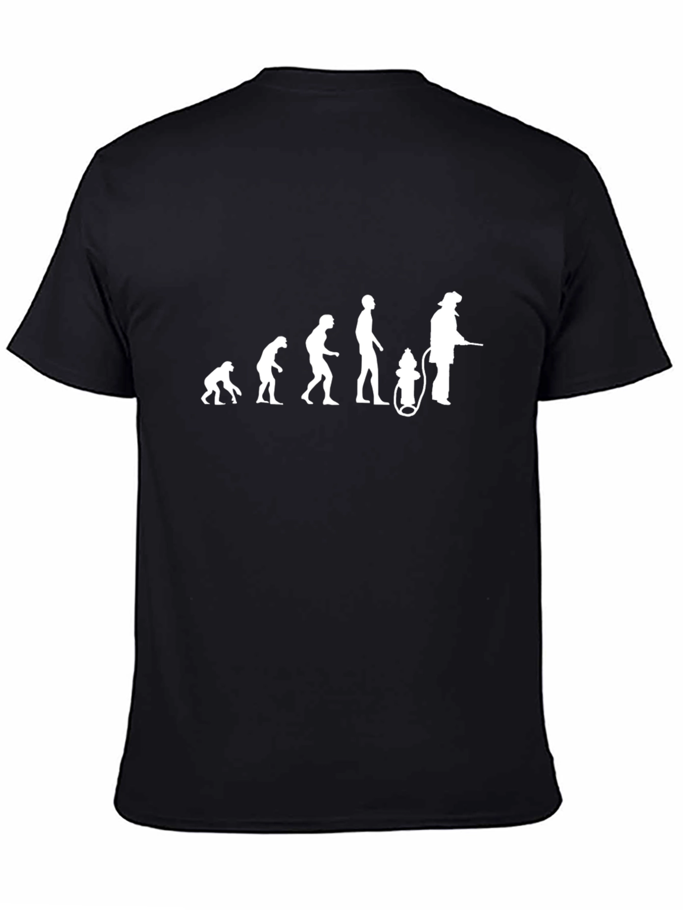 Firefighter Evolution Graphic T-Shirt - Black