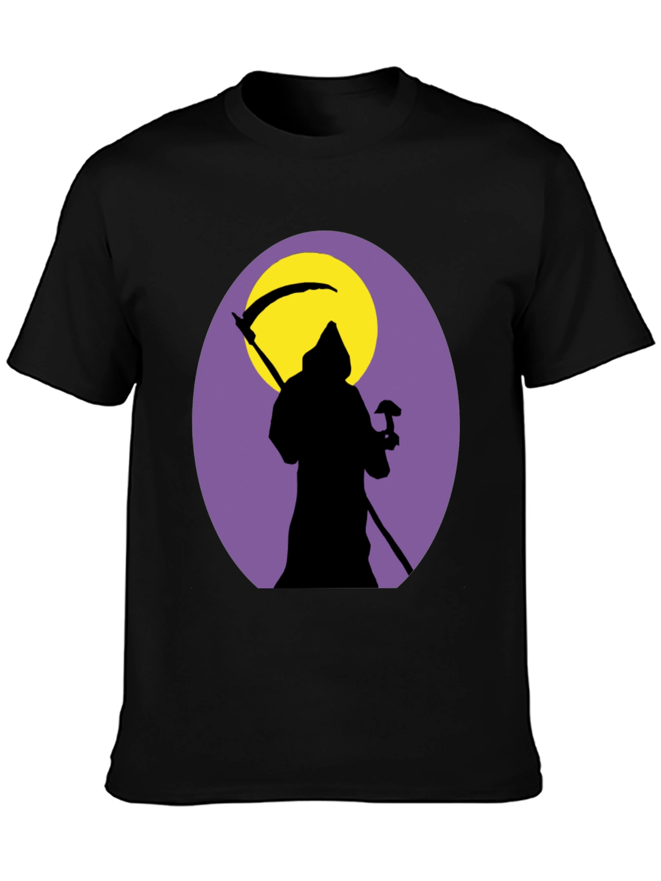 Grim Reaper Graphic T-Shirt - Dark Humor Tee