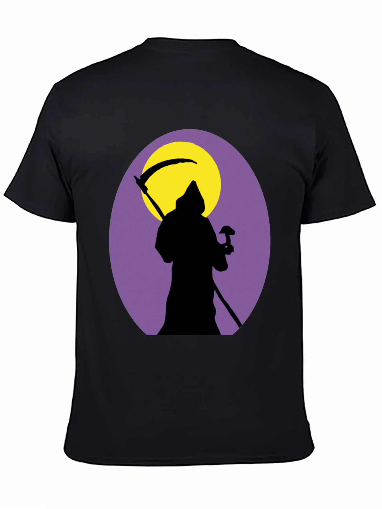 Grim Reaper Graphic T-Shirt - Dark Humor Tee
