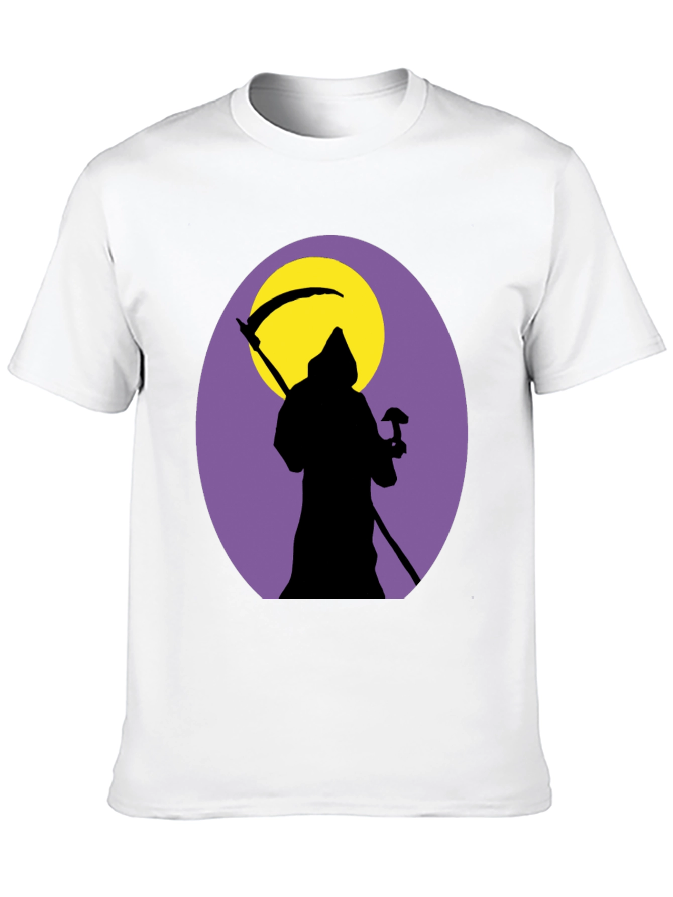 Grim Reaper Graphic T-Shirt - Dark Humor Tee