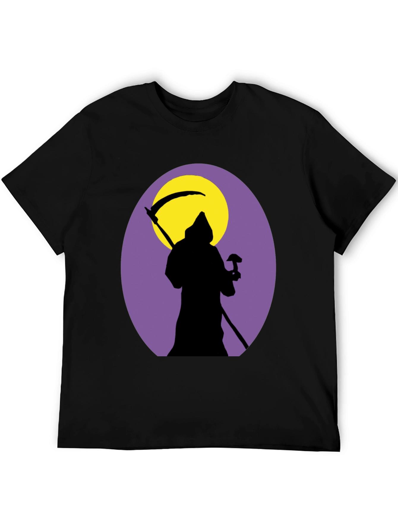 Grim Reaper Graphic T-Shirt - Dark Humor Tee