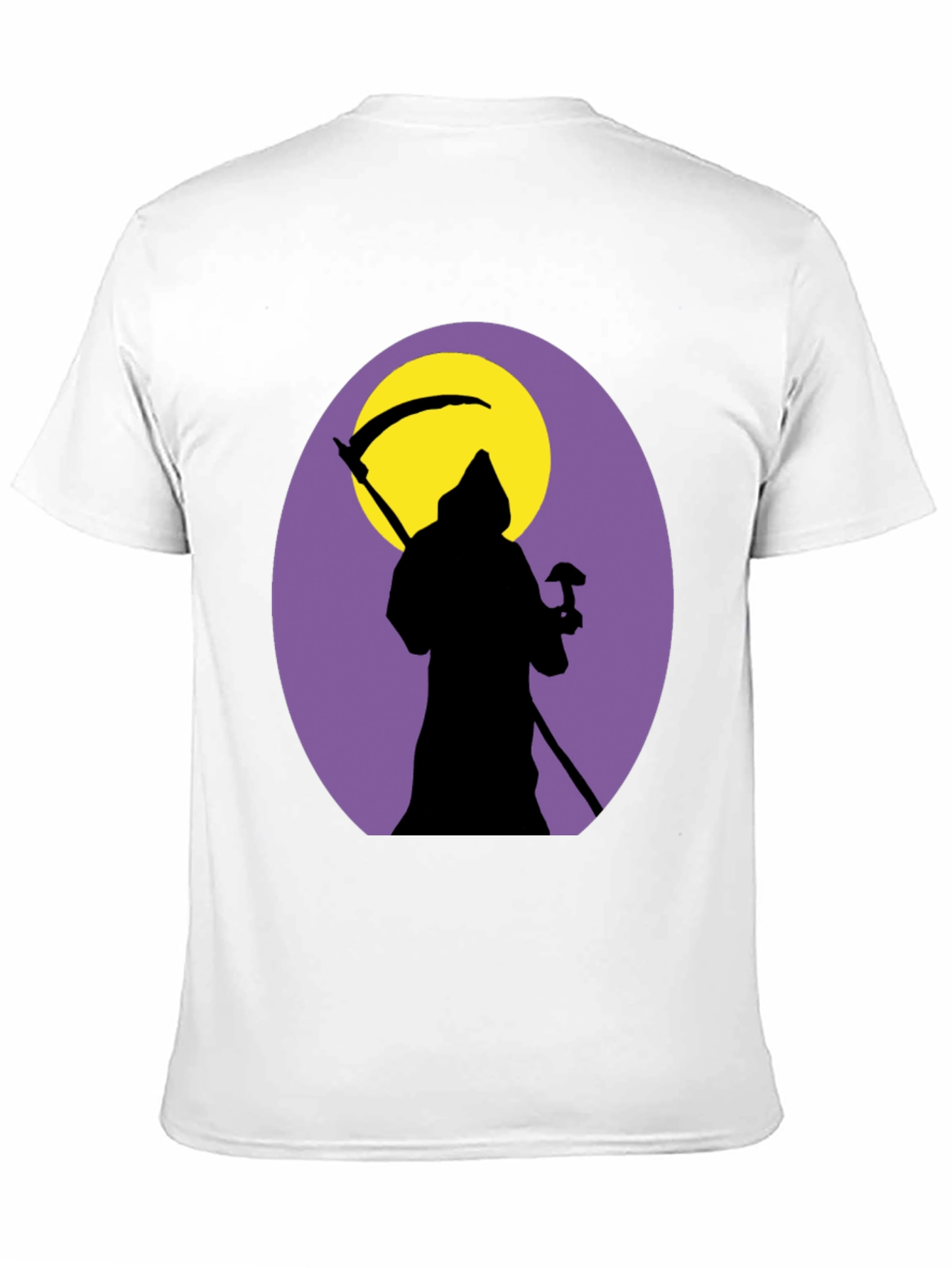 Grim Reaper Graphic T-Shirt - Dark Humor Tee