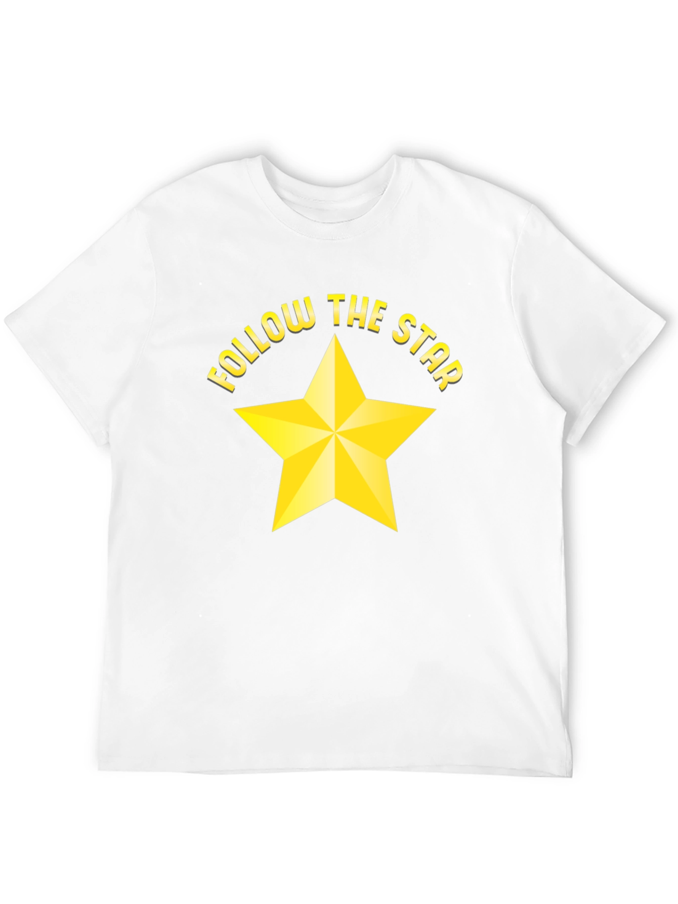 Follow the Star Black Graphic Tee