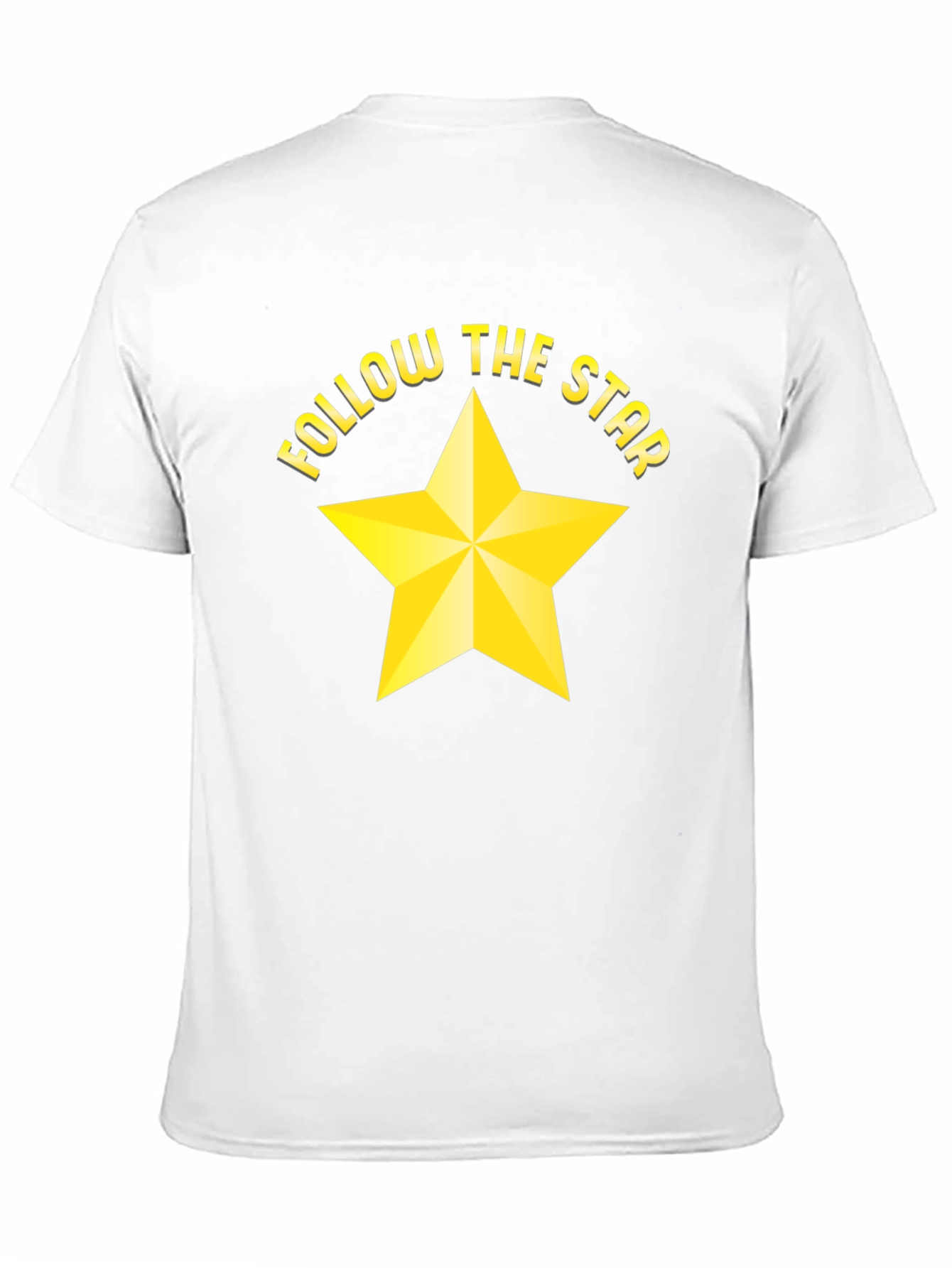 Follow the Star Black Graphic Tee