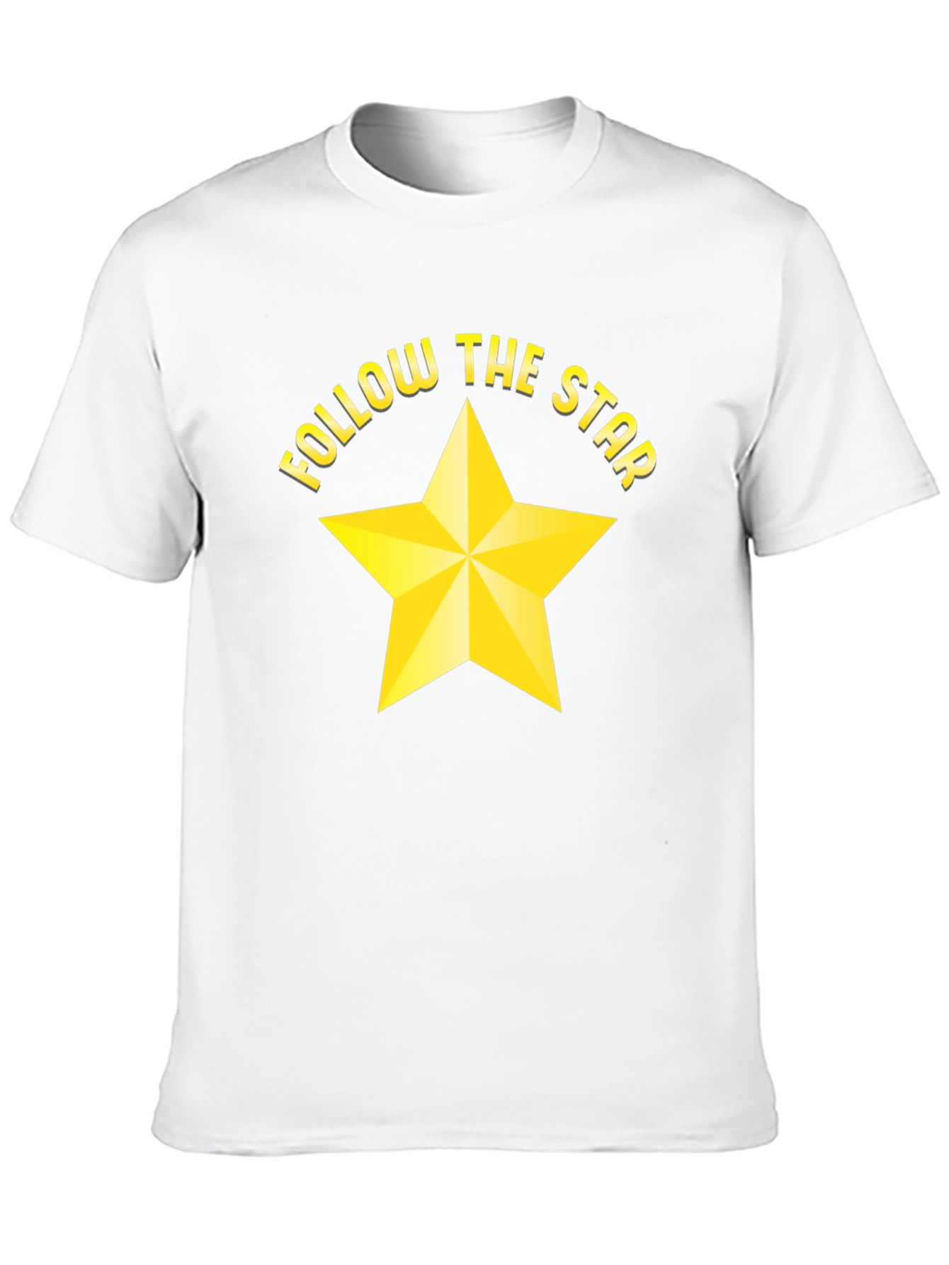 Follow the Star Black Graphic Tee
