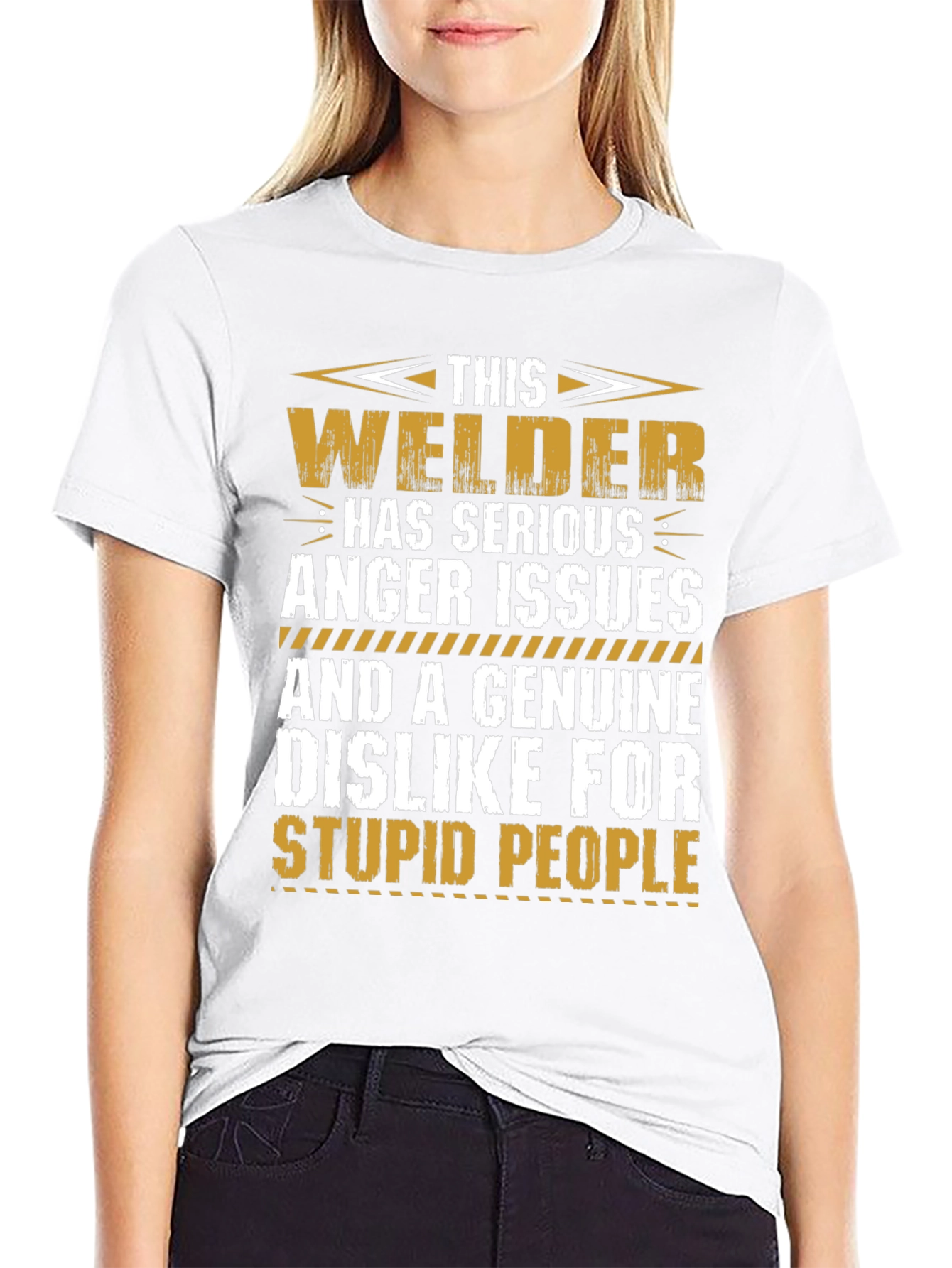 Welder Anger Issues Graphic Tee
