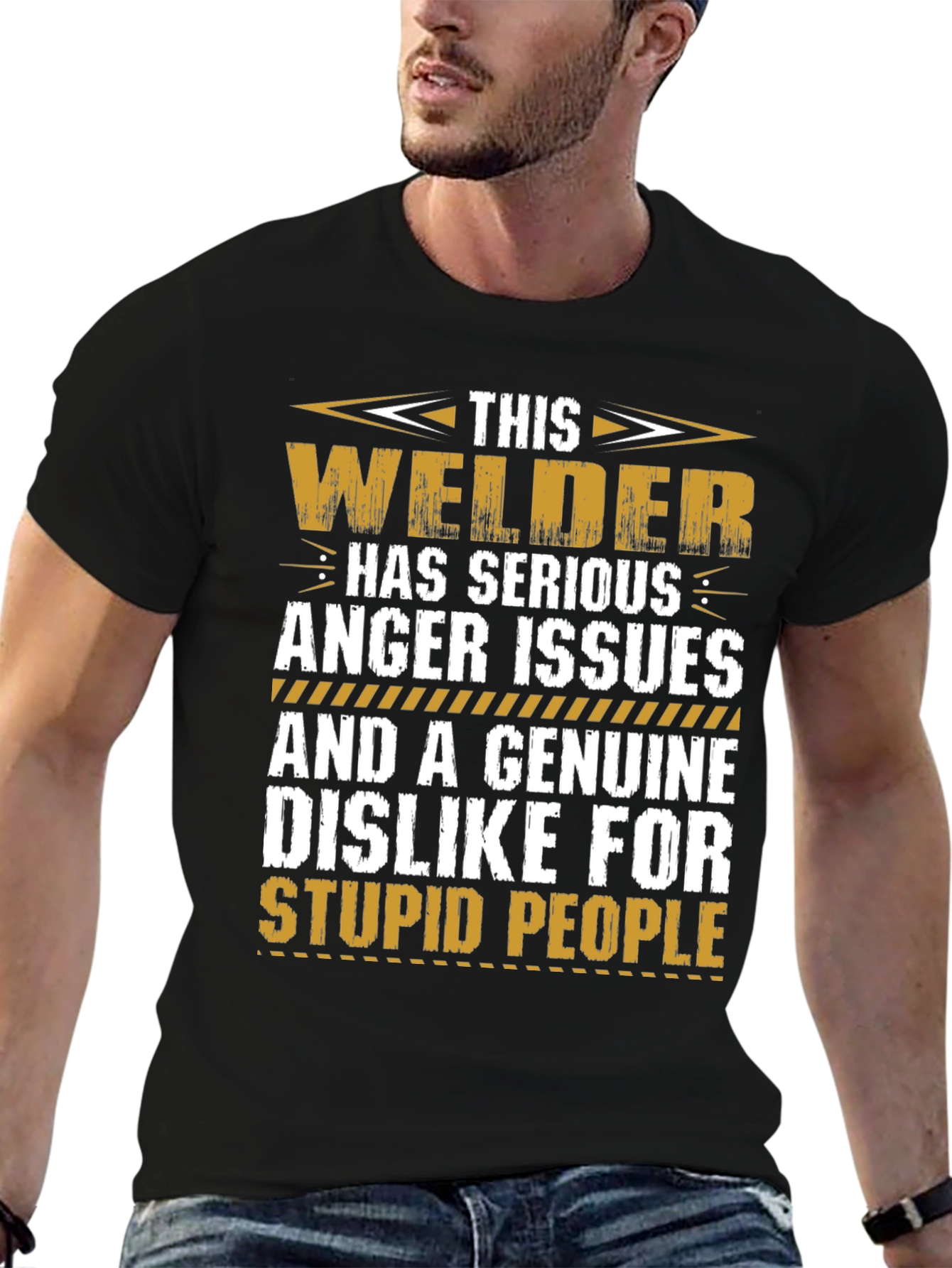 Welder Anger Issues Graphic Tee