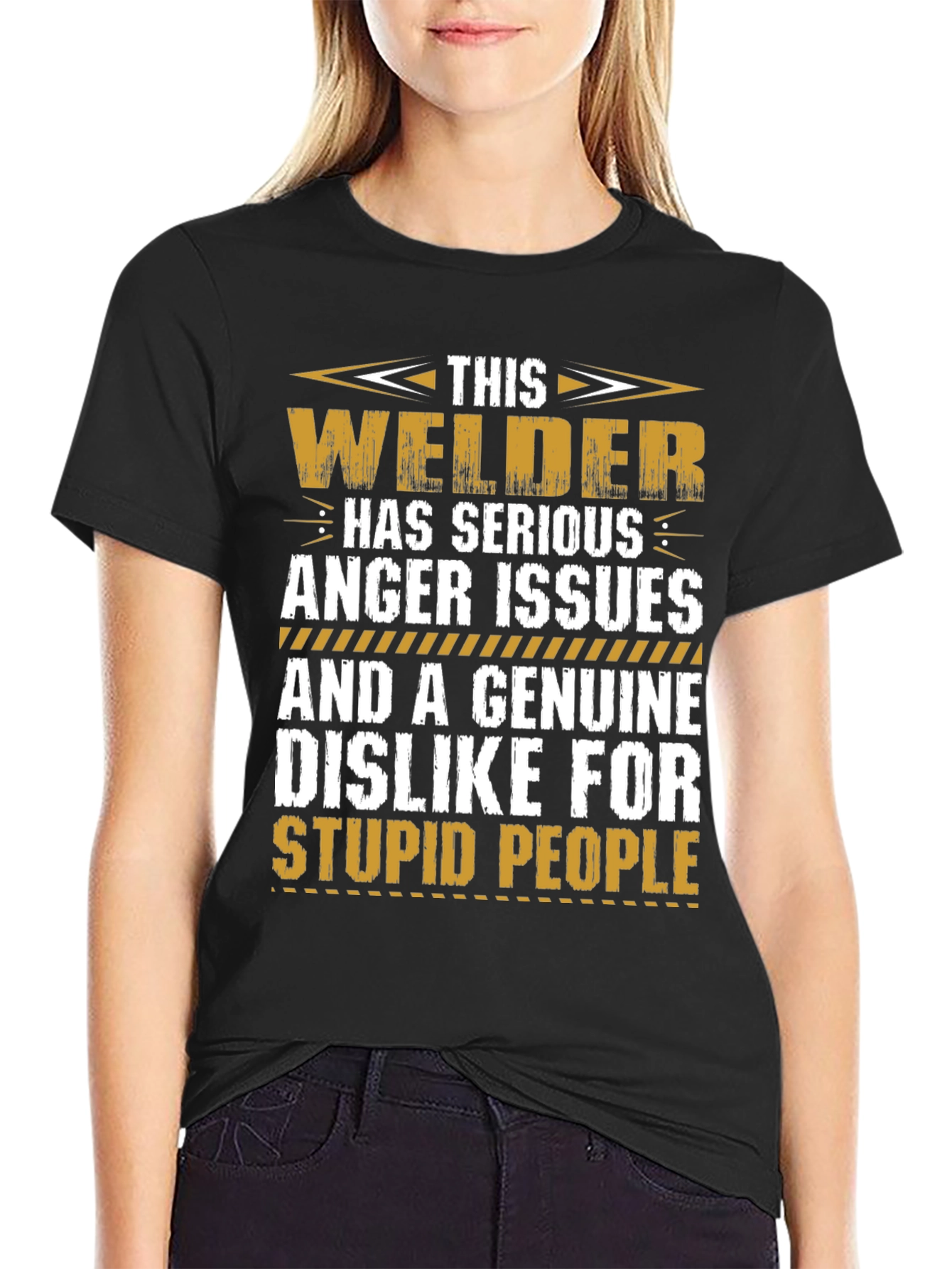 Welder Anger Issues Graphic Tee