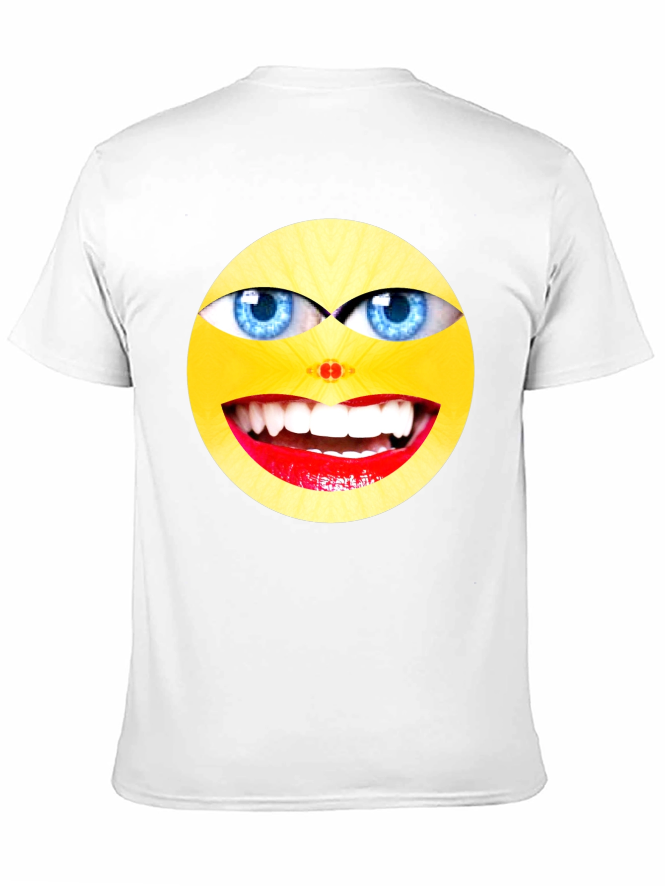 Funny Emoji Graphic Black T-Shirt