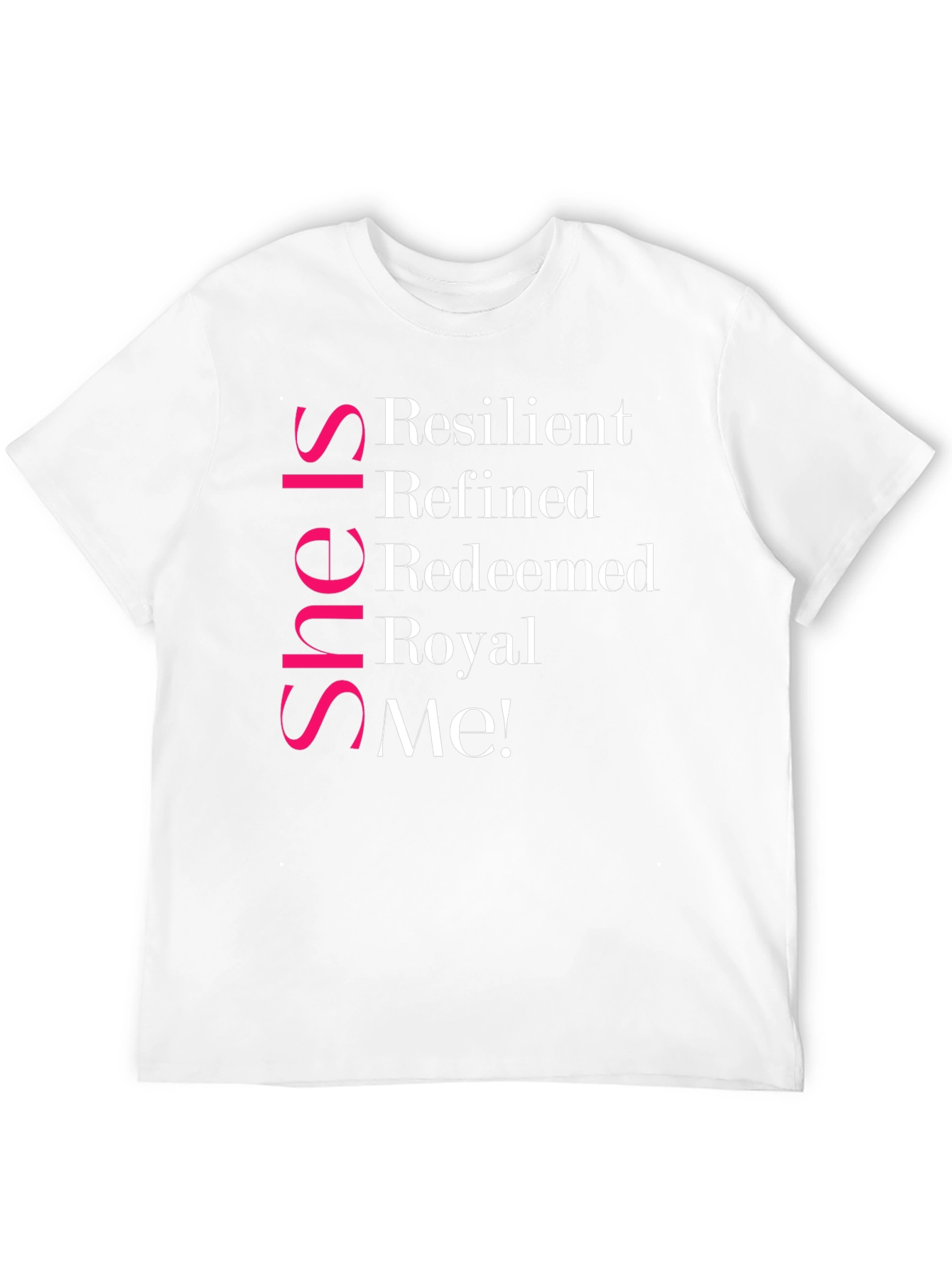 She Is Resilient T-Shirt - Black