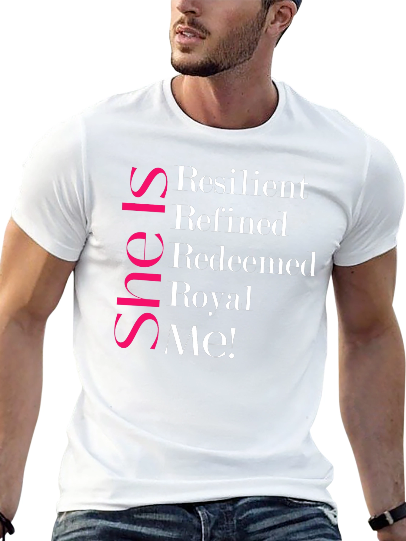 She Is Resilient T-Shirt - Black