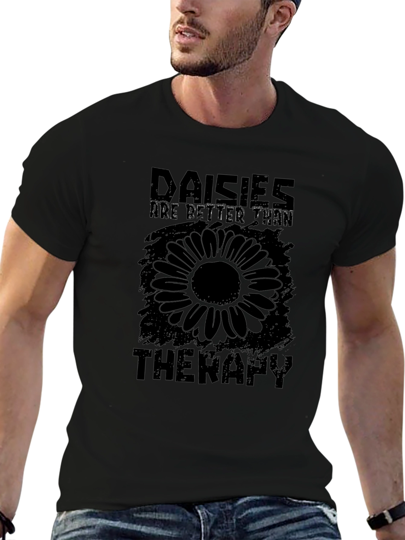 Daisies Are Better Than Therapy T-Shirt