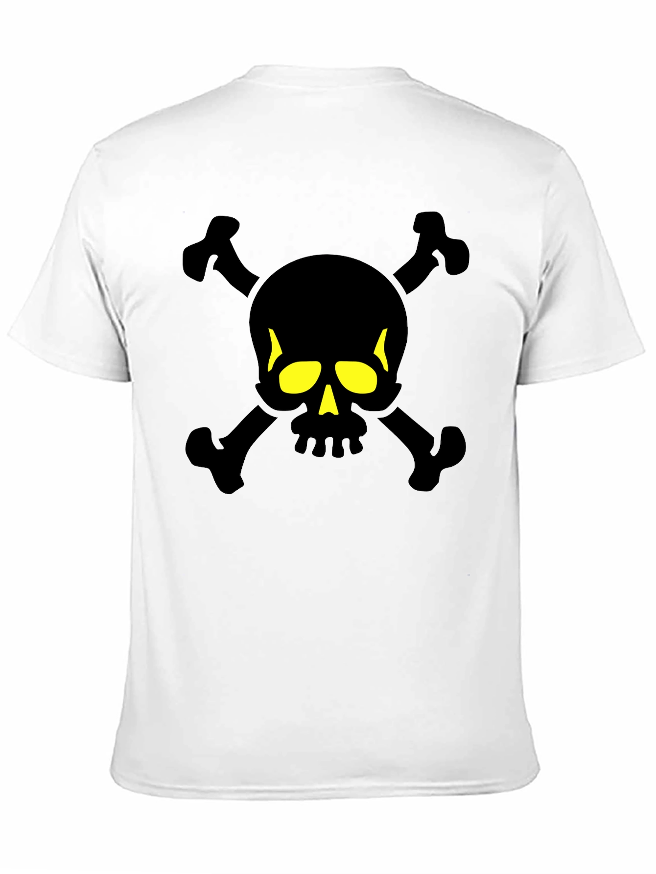 Skull & Crossbones Graphic Tee - Classic Black Shirt