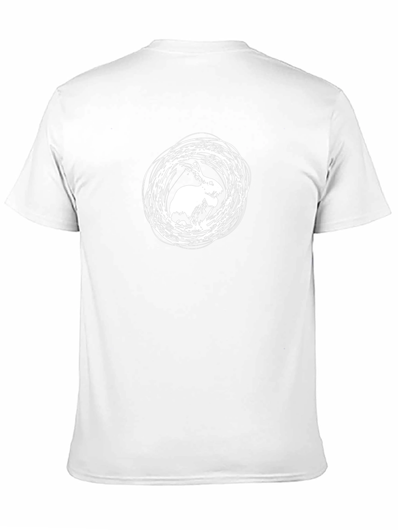 Rabbit Nest Graphic T-Shirt - Black