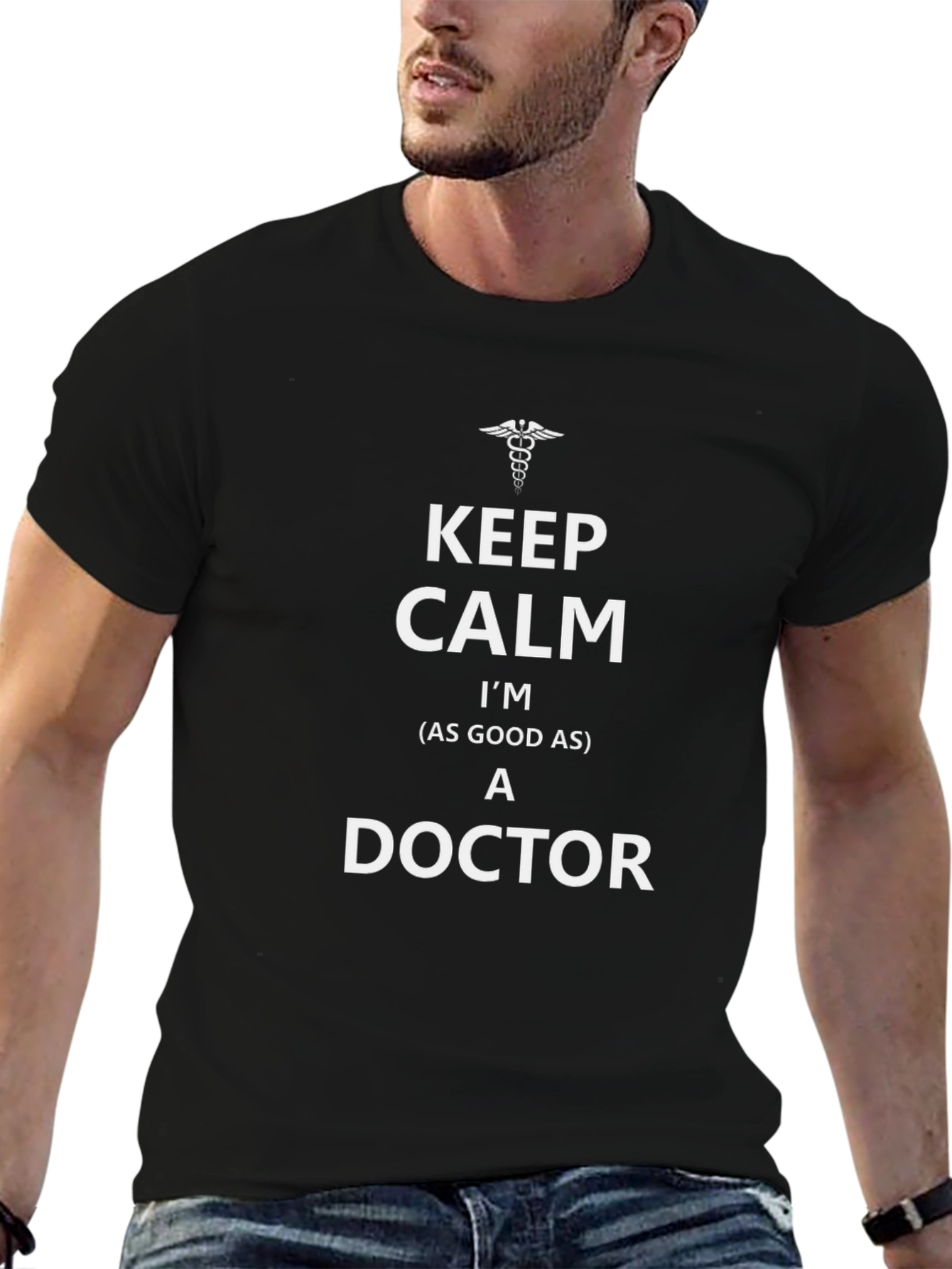 Keep Calm Doctor T-Shirt - Funny Medical Tee