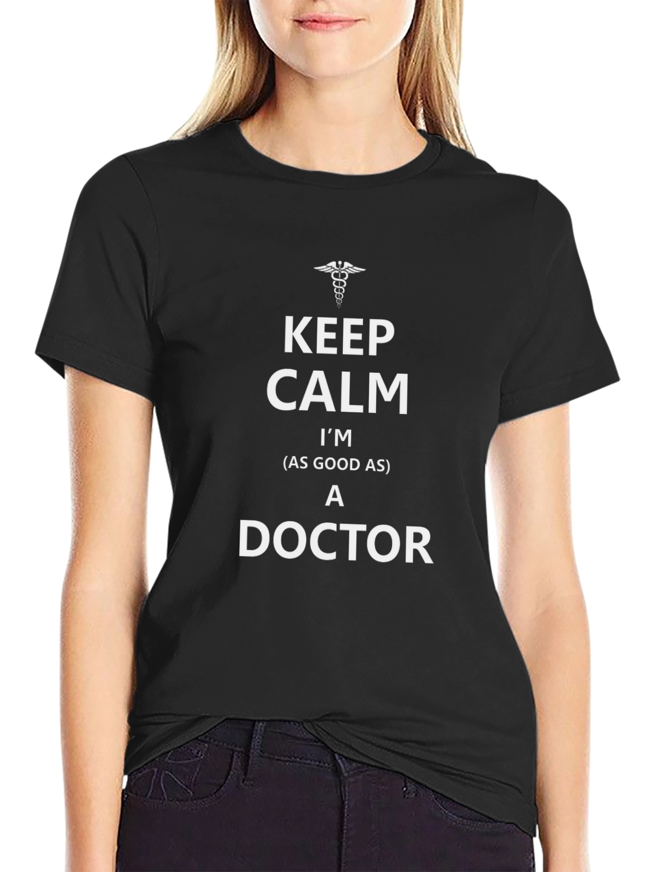 Keep Calm Doctor T-Shirt - Funny Medical Tee