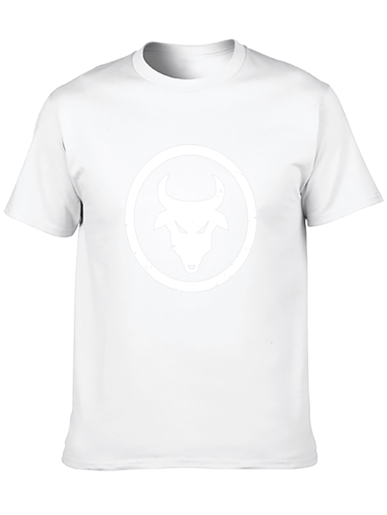 Black Bull Head Graphic Tee - Premium Cotton Blend