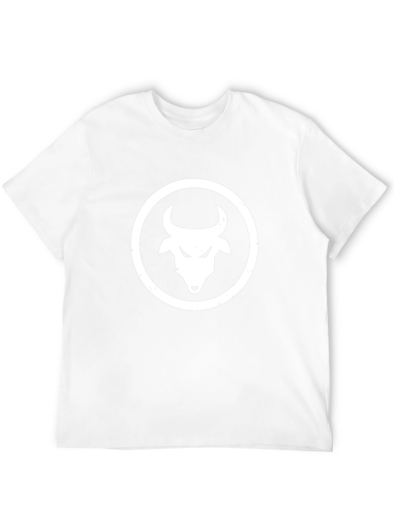 Black Bull Head Graphic Tee - Premium Cotton Blend