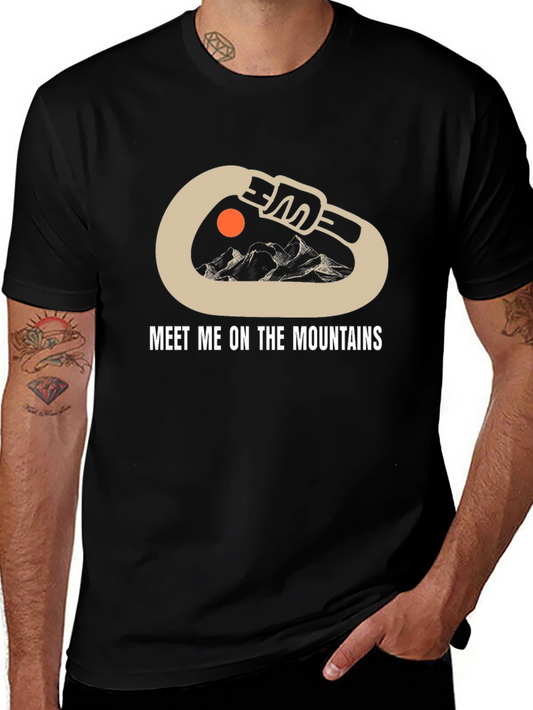 Meet Me On The Mountains Graphic T-Shirt