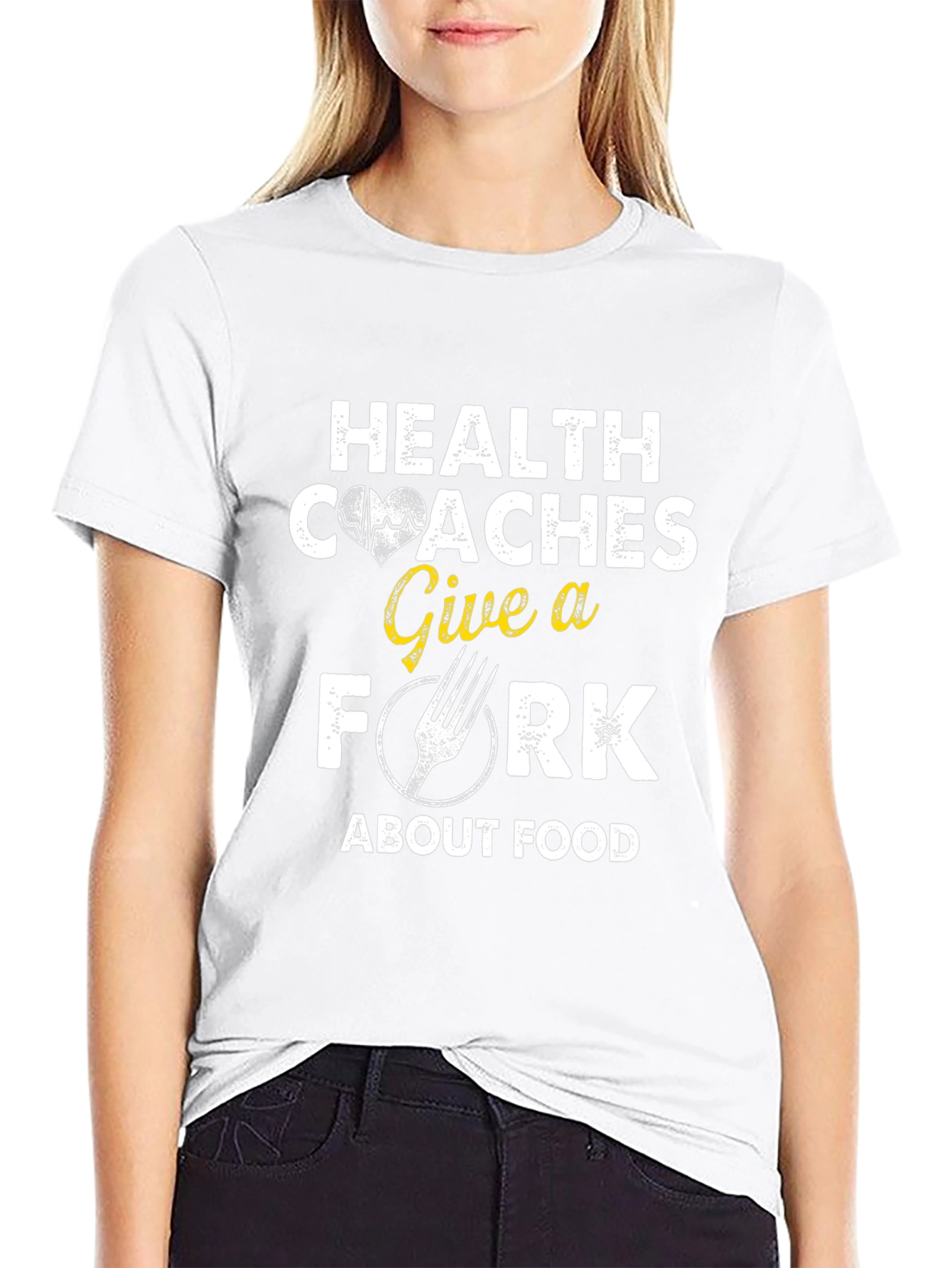 Health Coaches Give a Fork T-Shirt
