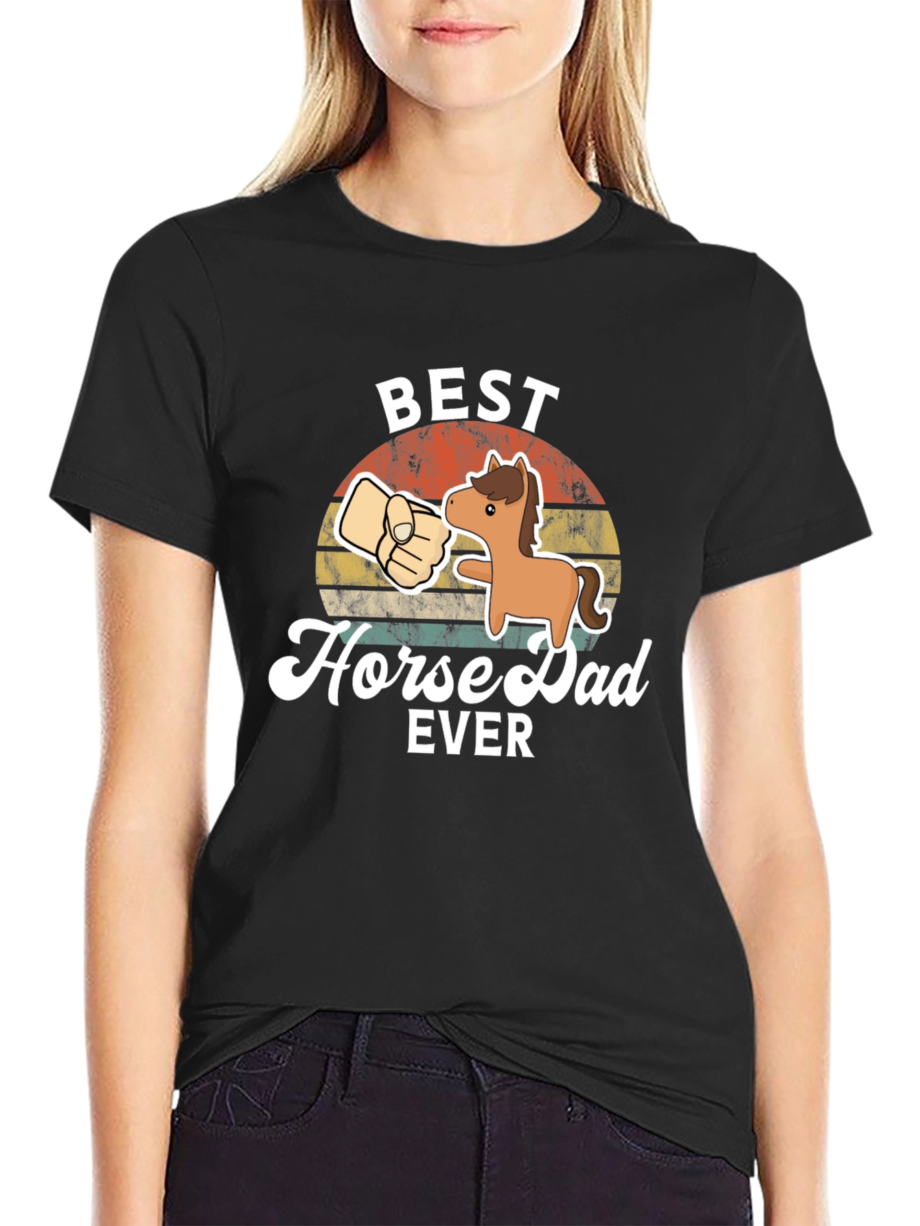 Best Horse Dad Ever T-Shirt