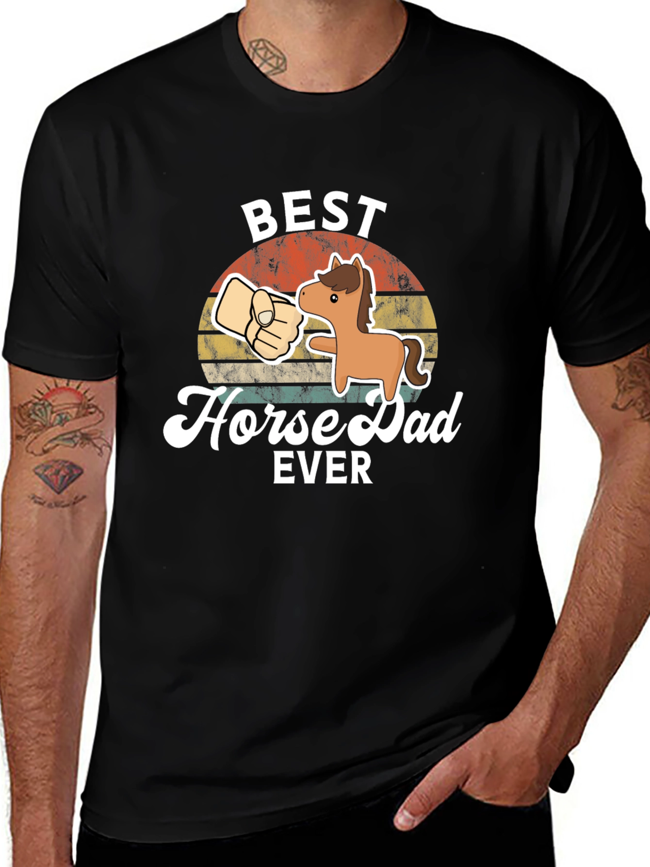 Best Horse Dad Ever T-Shirt