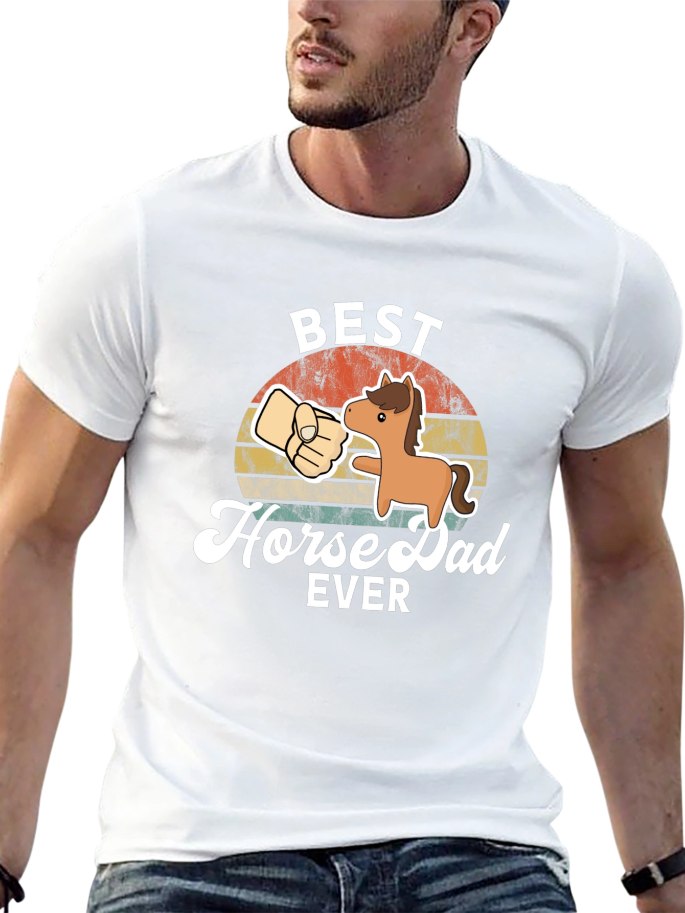 Best Horse Dad Ever T-Shirt